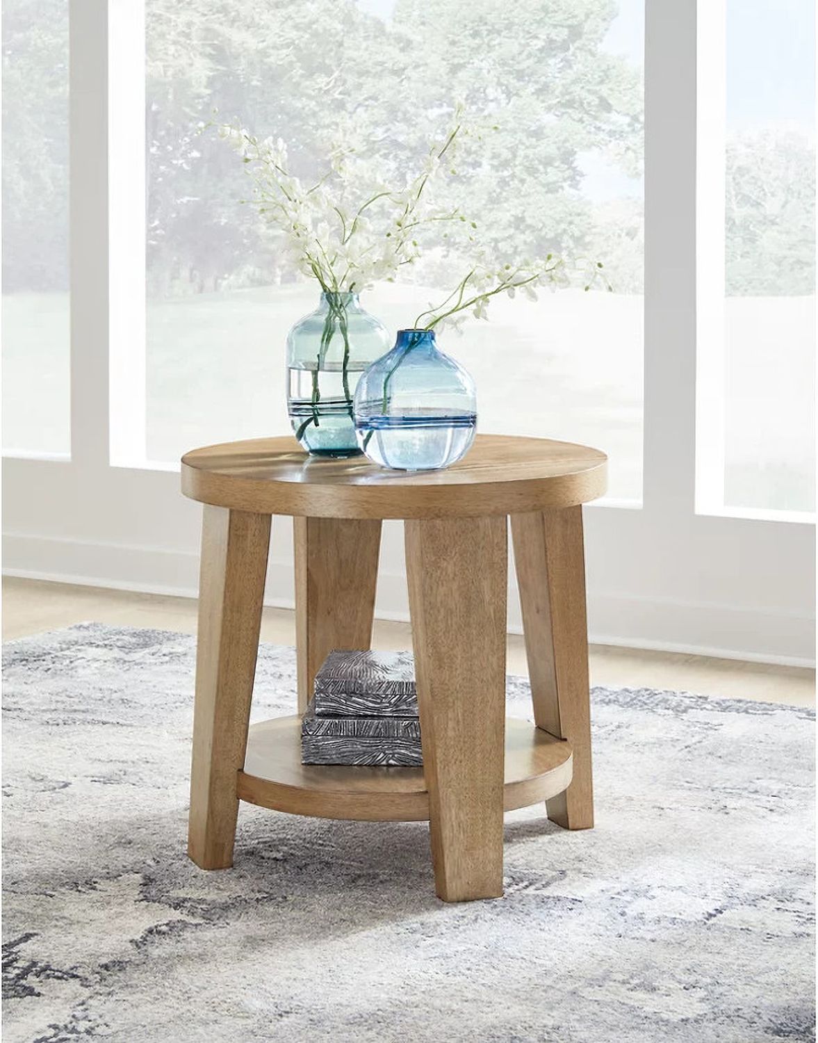 Kristiland End Table In Light Brown T6746