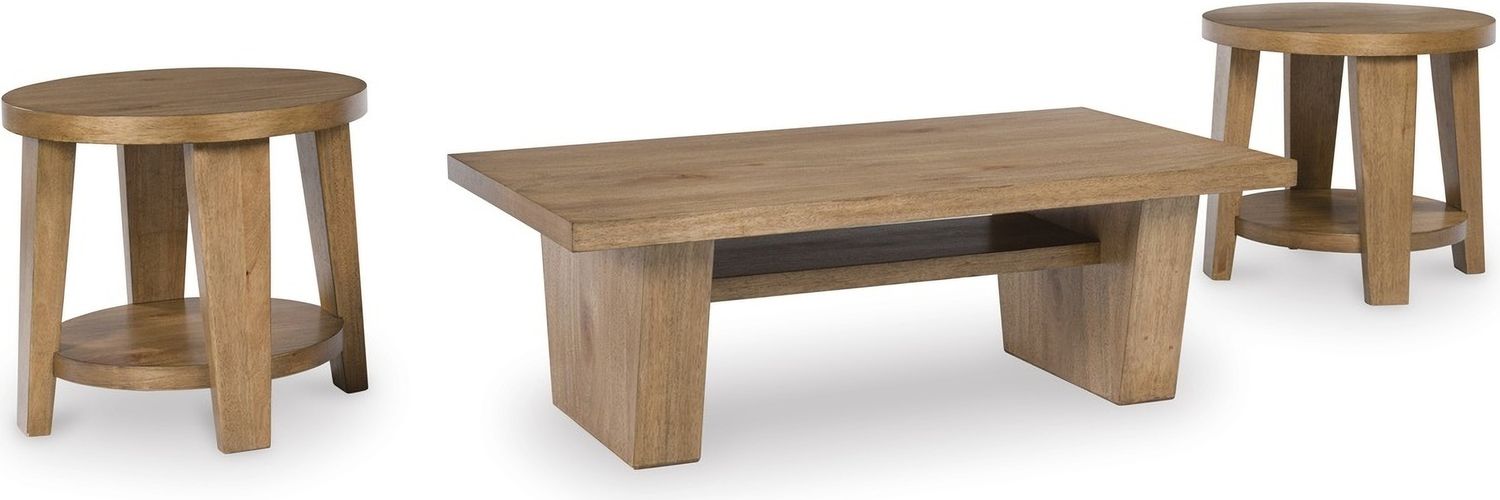 Kristiland End Table In Light Brown T6746