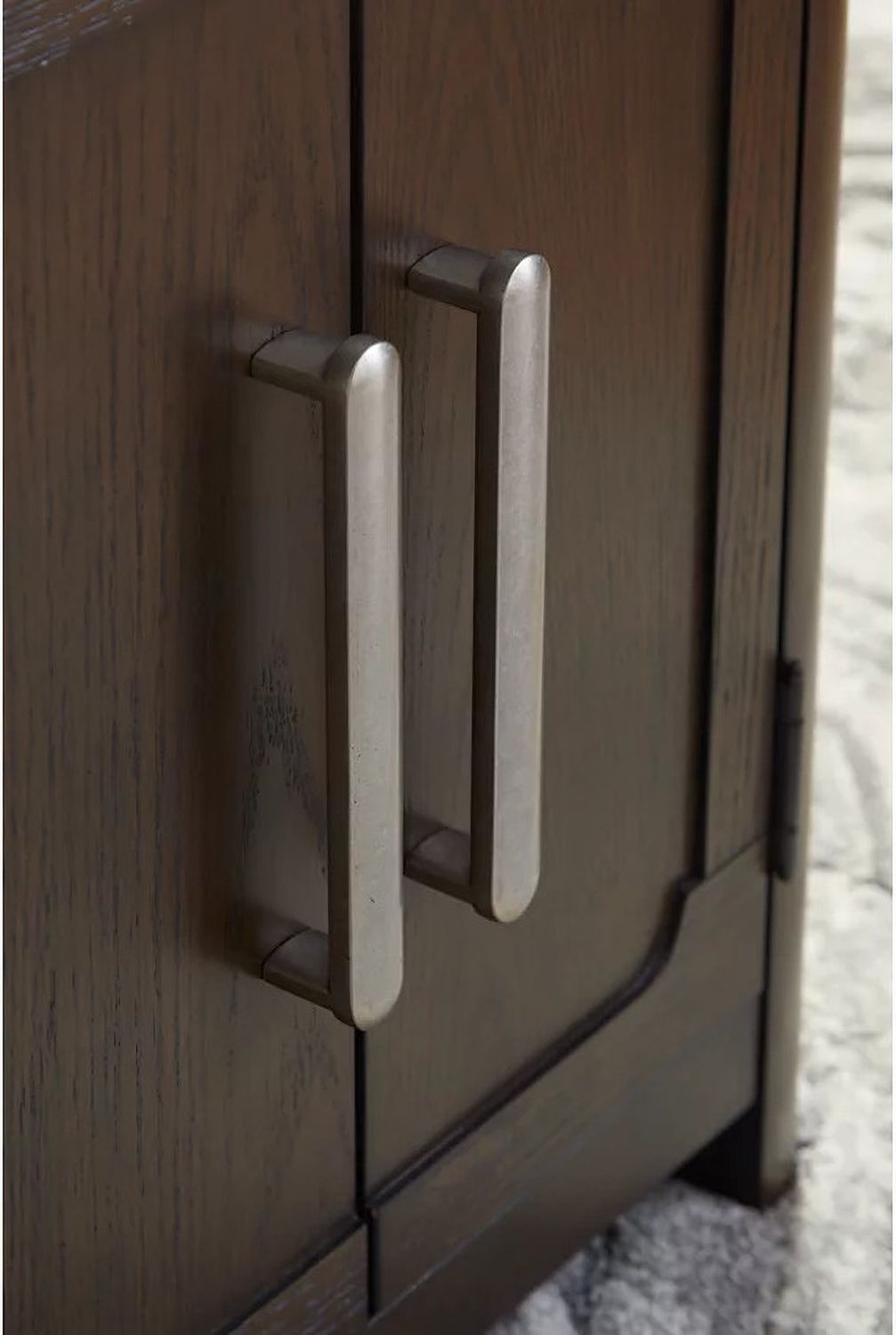Breckington End Table In Dark Brown T6783