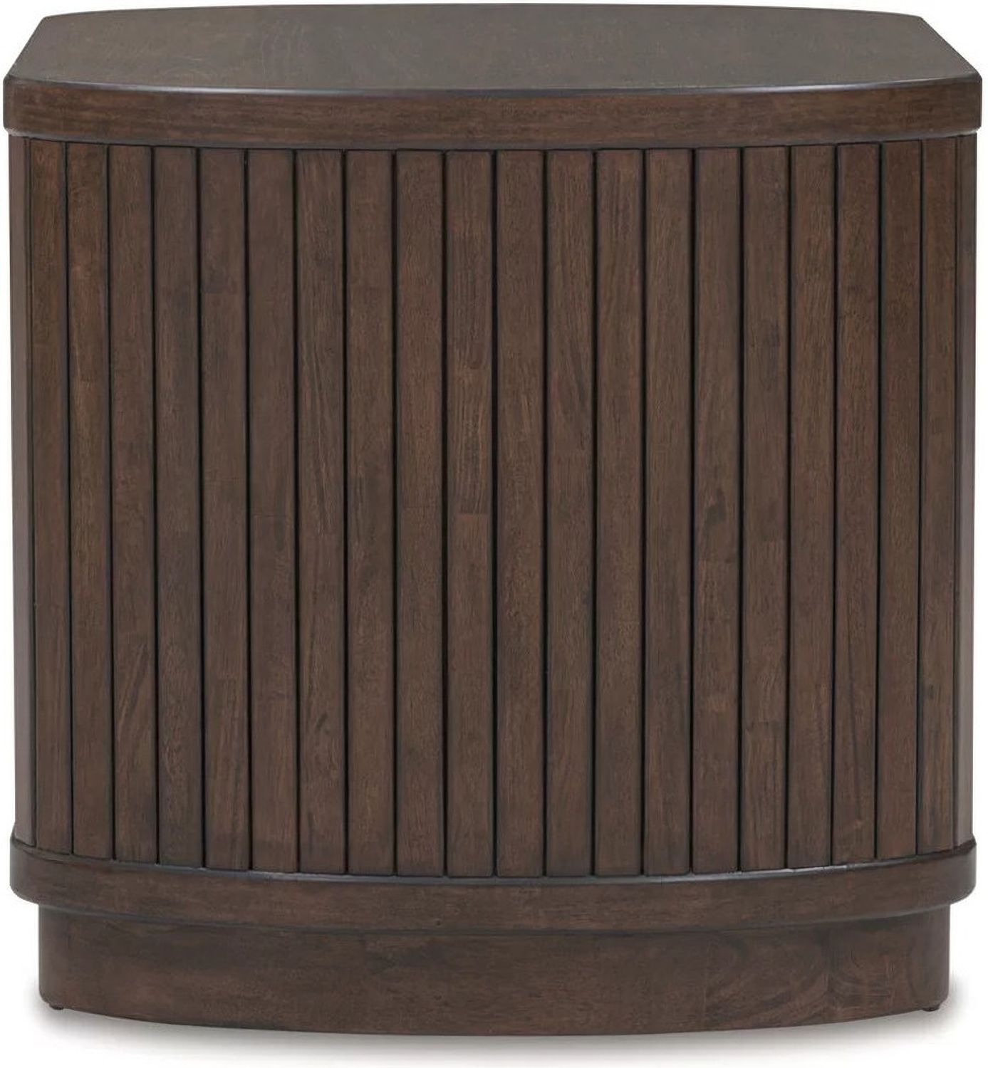 Korestone End Table In Dark Brown T6792