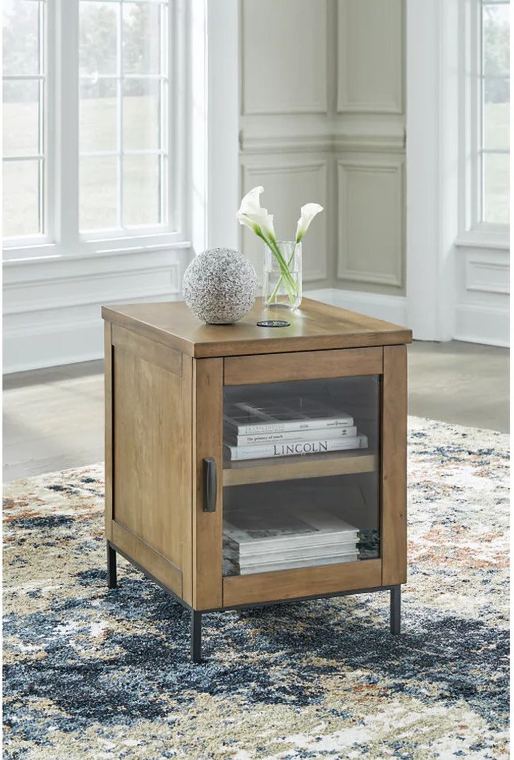 Torlanta Chairside End Table In Brown T6867