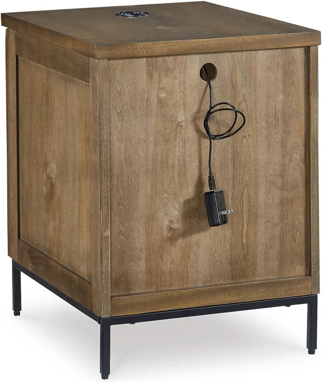 Torlanta Chairside End Table In Brown T6867