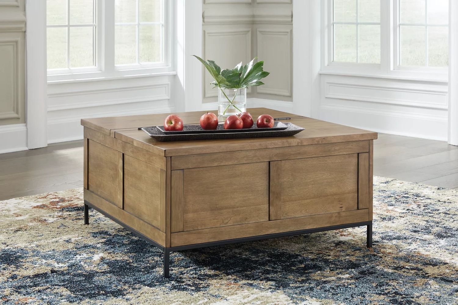 Torlanta Lift-Top Coffee Table In Brown T6869