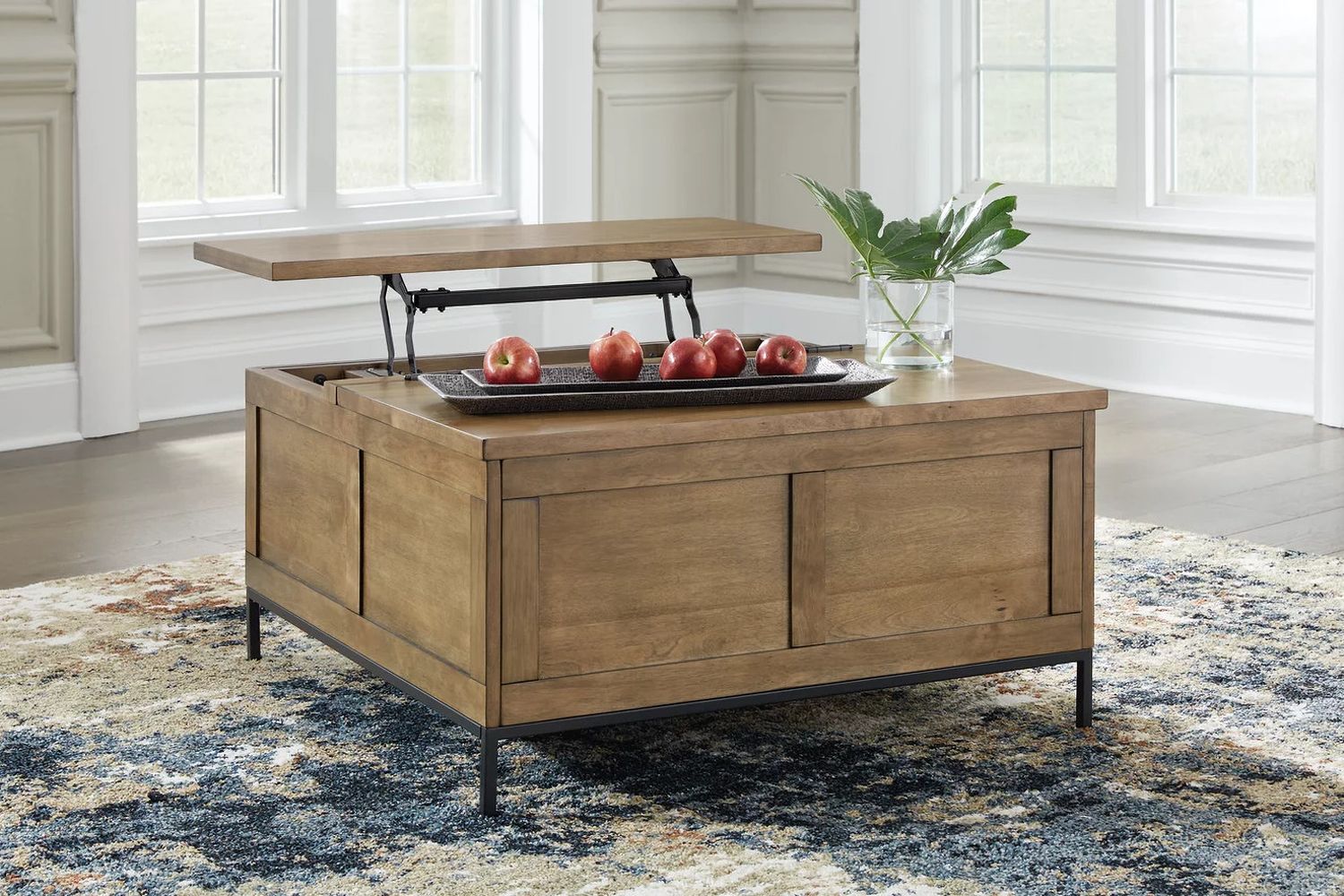 Torlanta Lift-Top Coffee Table In Brown T6869