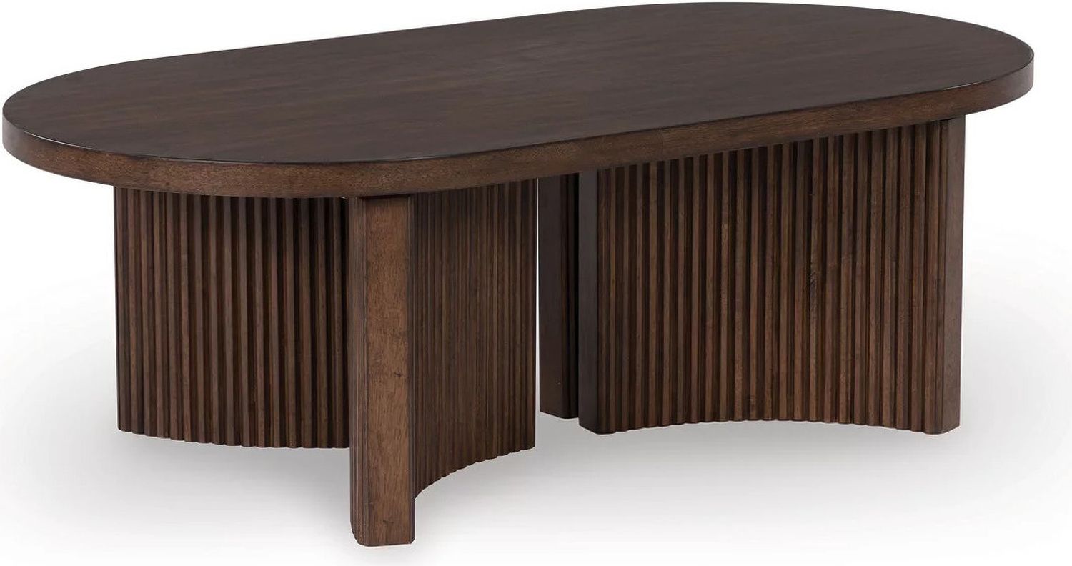 Korestone Coffee Table In Dark Brown T6890