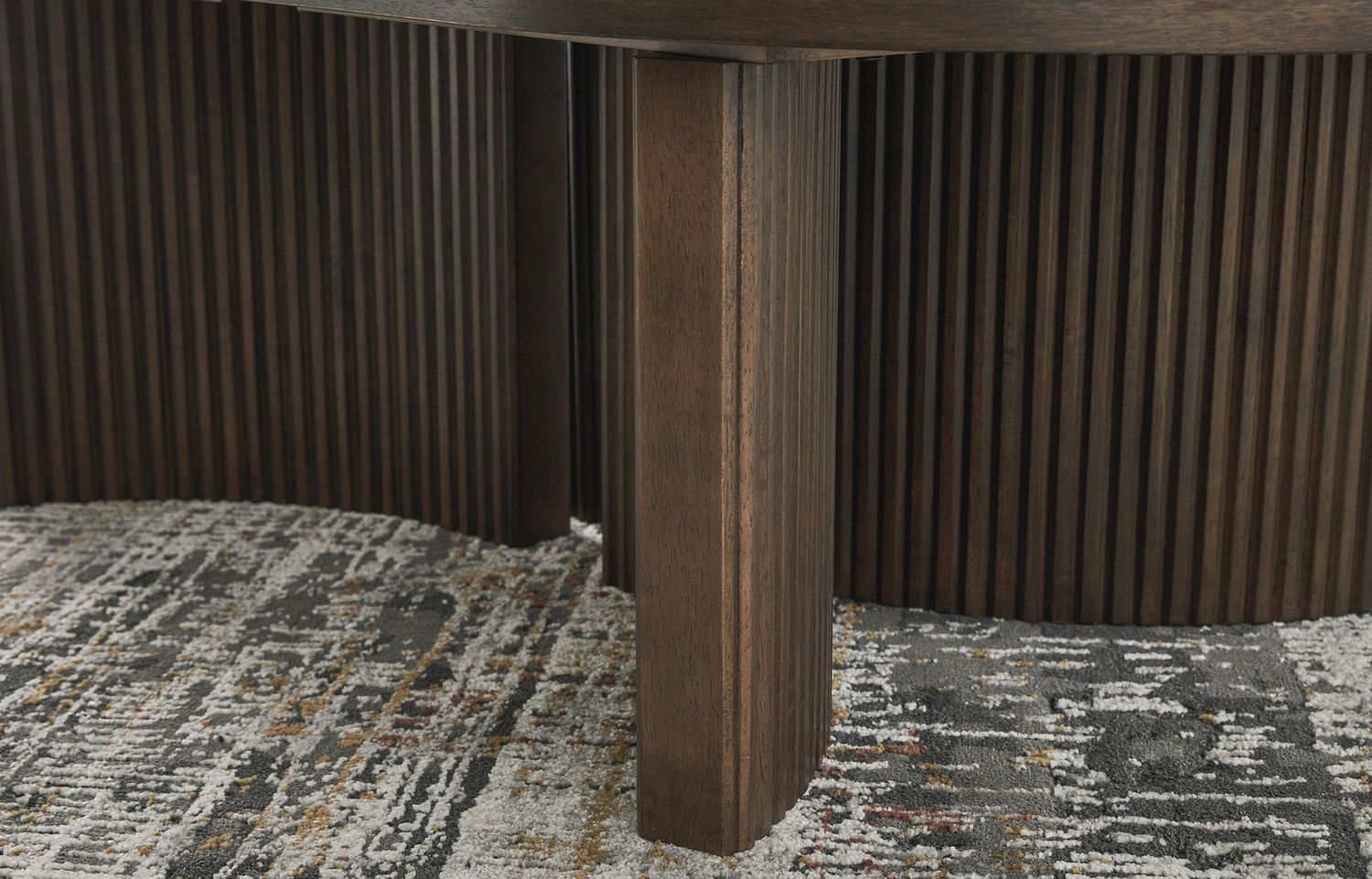 Korestone Occasional Table Set In Dark Brown T689T1