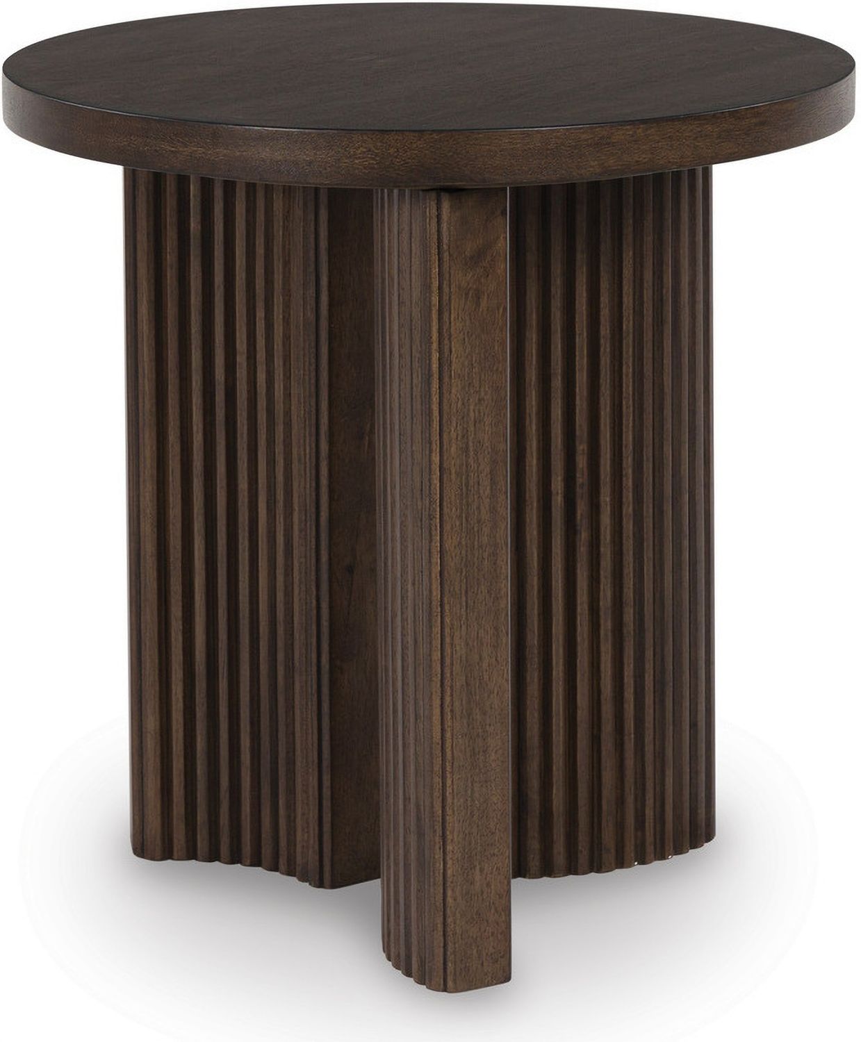 Korestone Occasional Table Set In Dark Brown T689T1