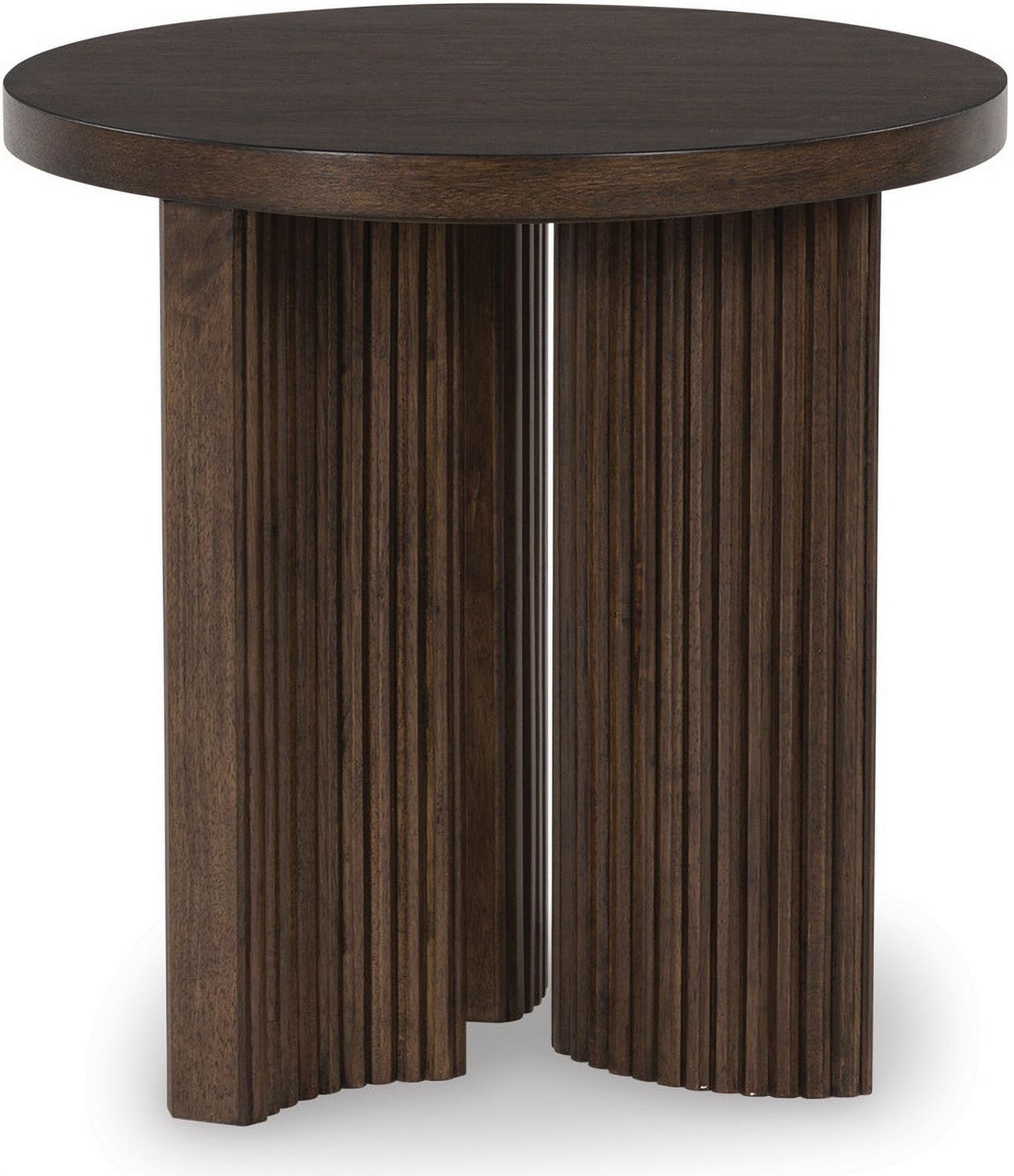 Korestone Occasional Table Set In Dark Brown T689T1