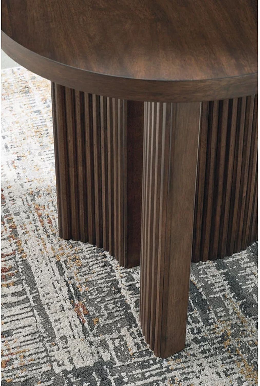 Korestone Occasional Table Set In Dark Brown T689T1