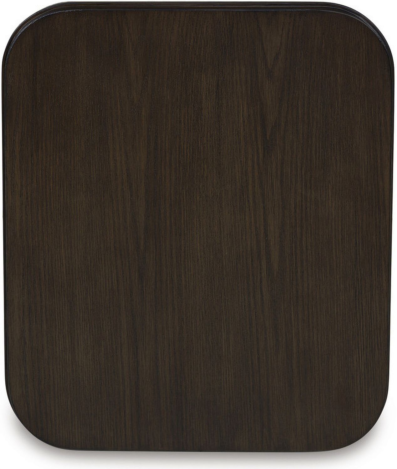 Carlibrie End Table In Warm Brown T7003
