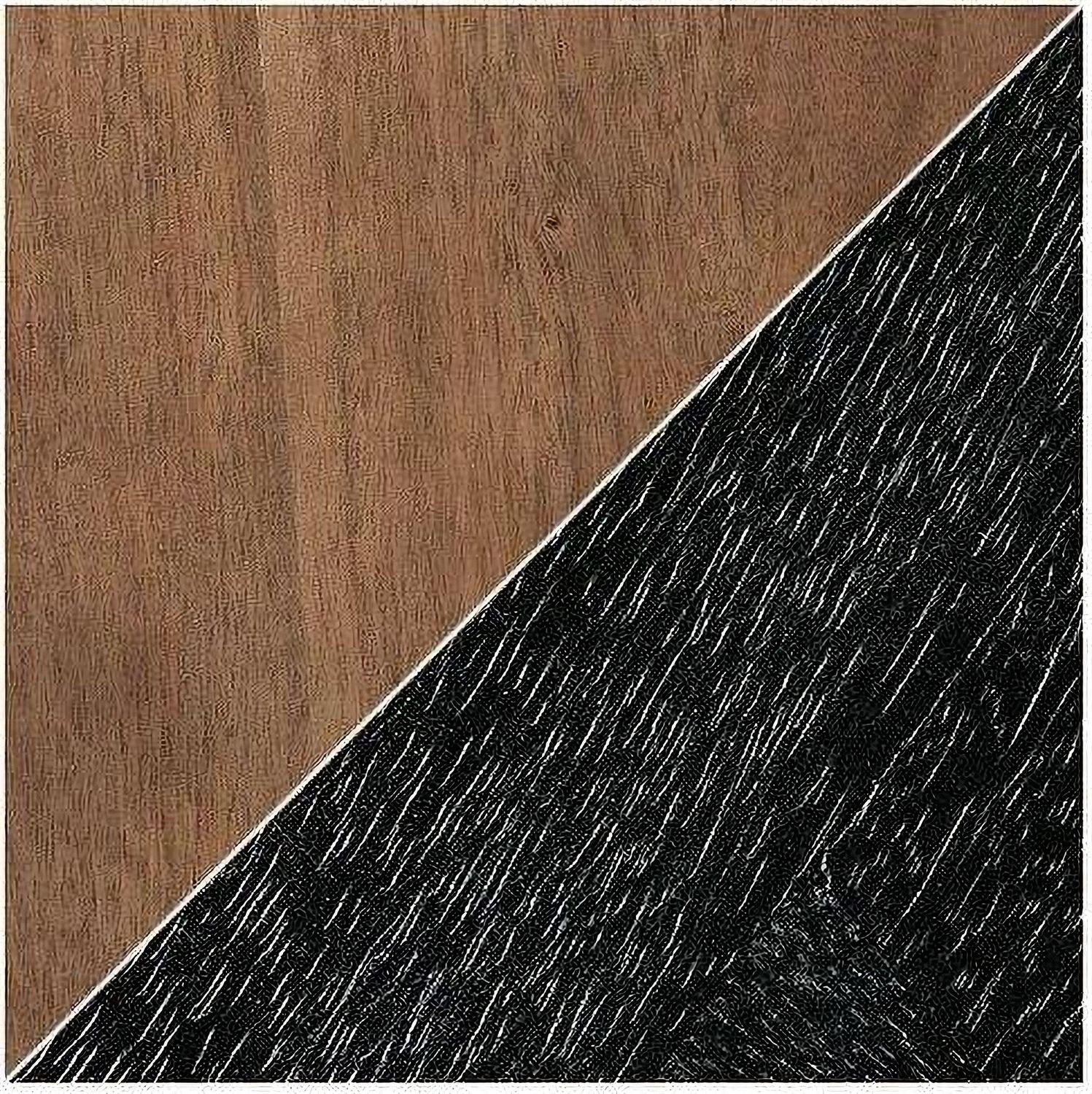 Hanneforth Occasional Table Set In Brown and Black T726T1