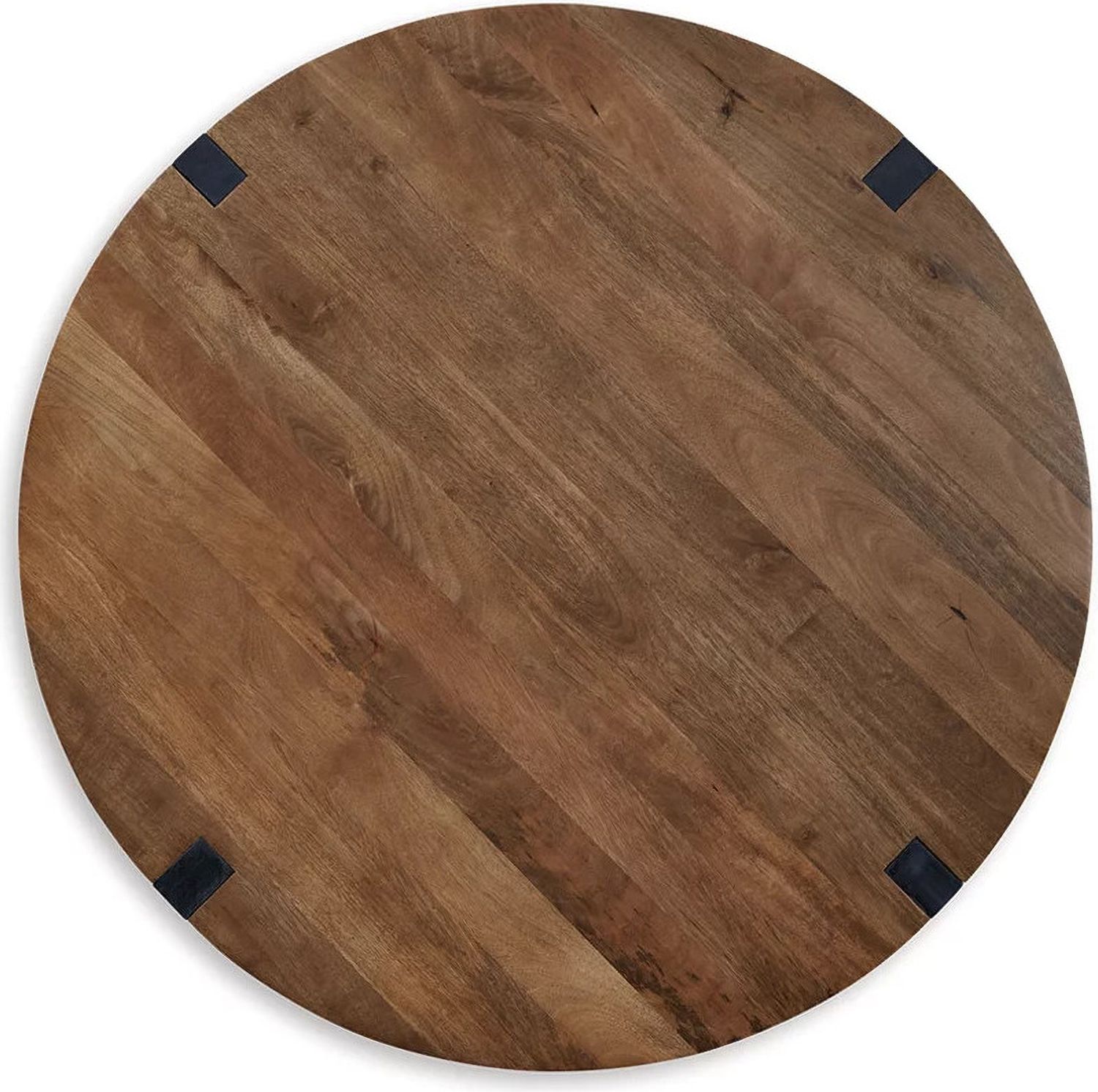Hanneforth Occasional Table Set In Brown and Black T726T1