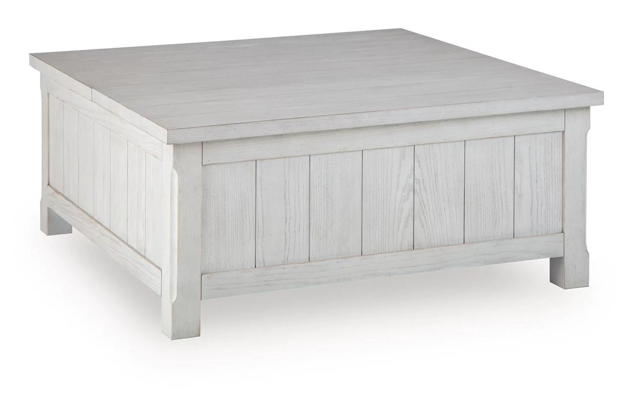 Robbinsdale Lift-Top Coffee Table In Antique White T72900