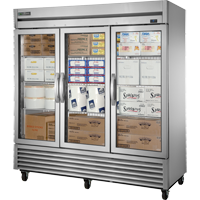 Reach-In Glass Swing Door -10ºF Freezer with Hydrocarbon Refrigerant~Framed Glass Door Version 01 T72FGHCFGD01