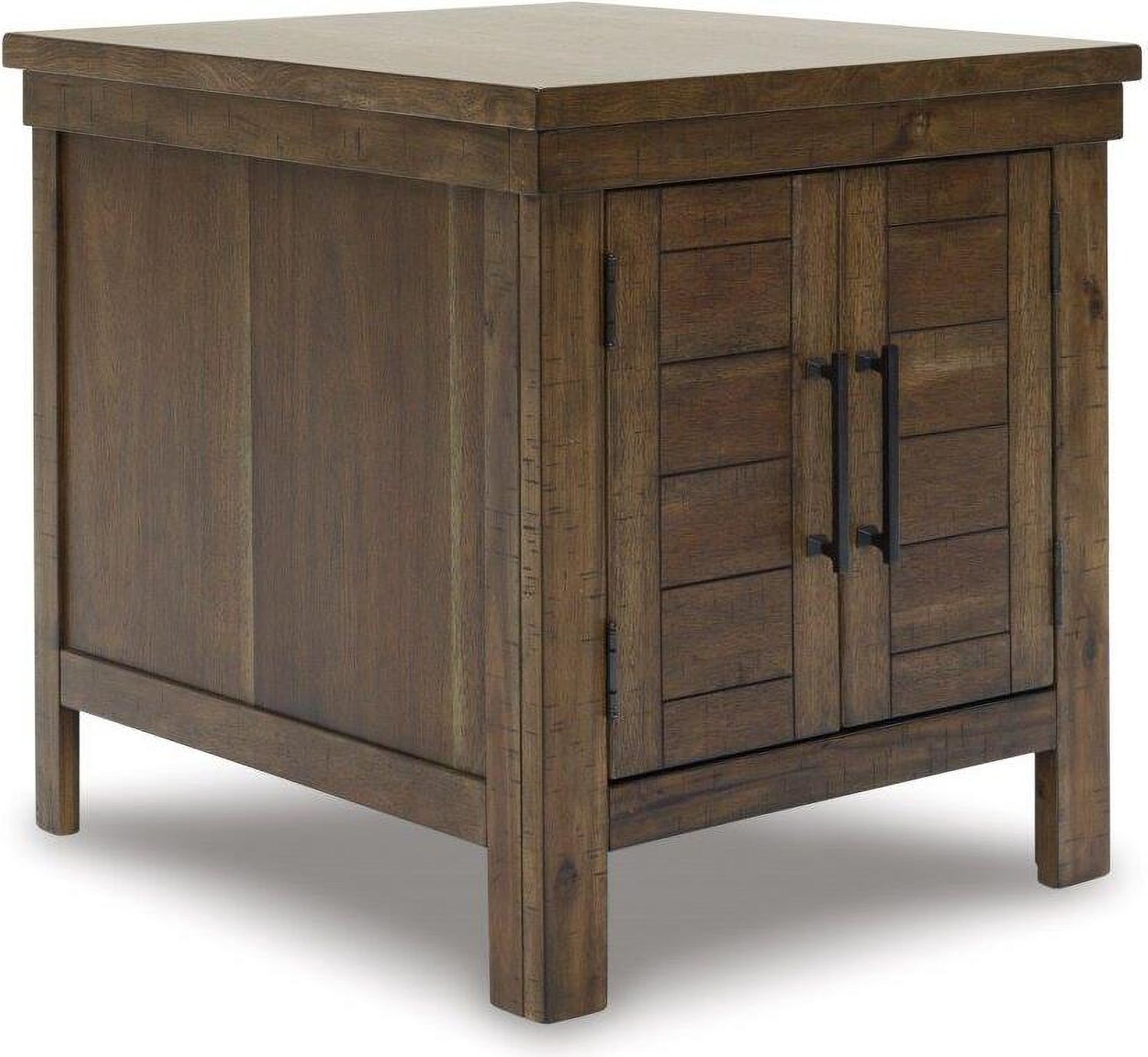 Moriville Grayish Brown Rectangular End Table T7313
