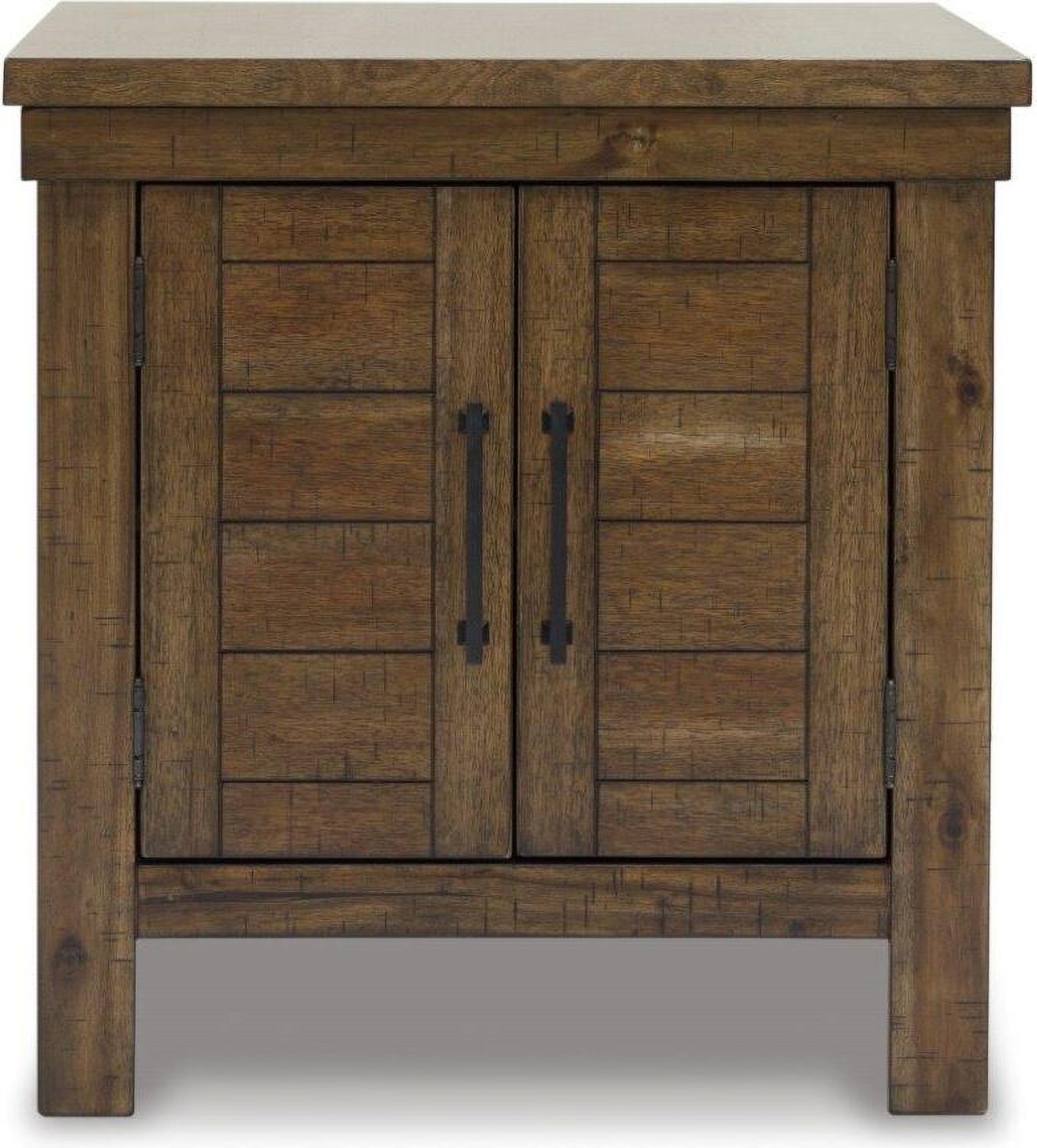 Moriville Grayish Brown Rectangular End Table T7313