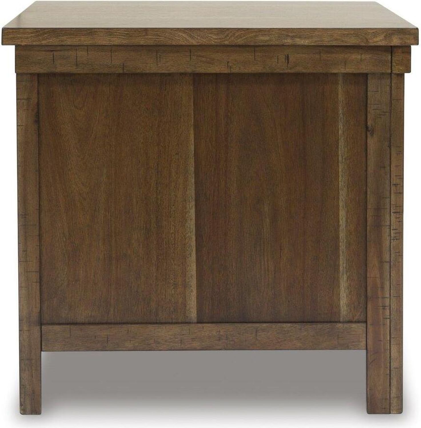 Moriville Grayish Brown Rectangular End Table T7313