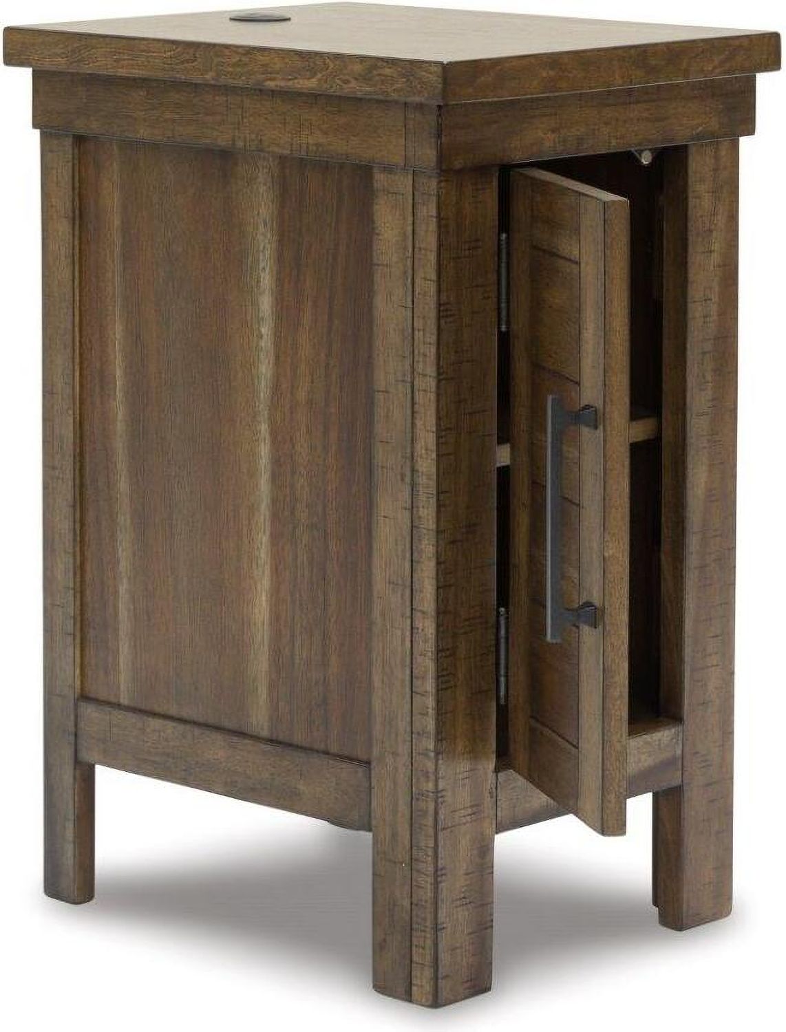 Moriville Grayish Brown Chair Side End Table T7317