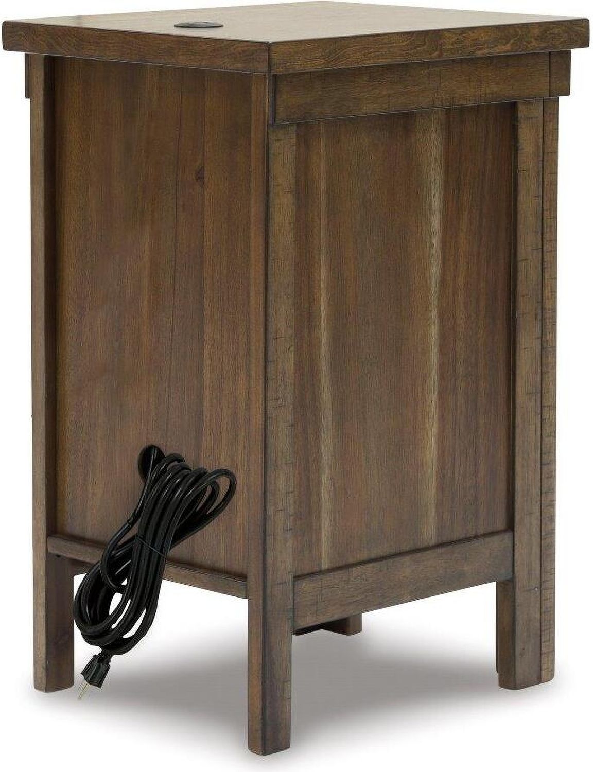 Moriville Grayish Brown Chair Side End Table T7317