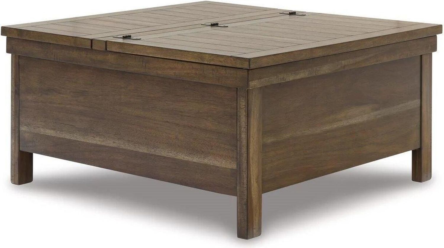 Moriville Grayish Brown Lift-Top Coffee Table T7319