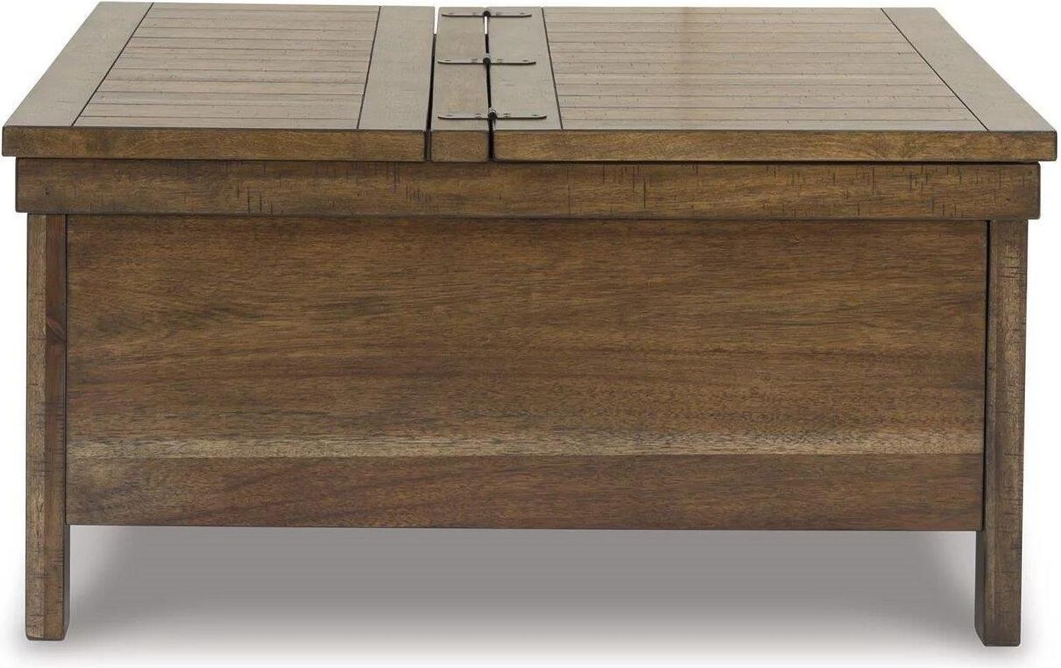 Moriville Grayish Brown Lift-Top Coffee Table T7319