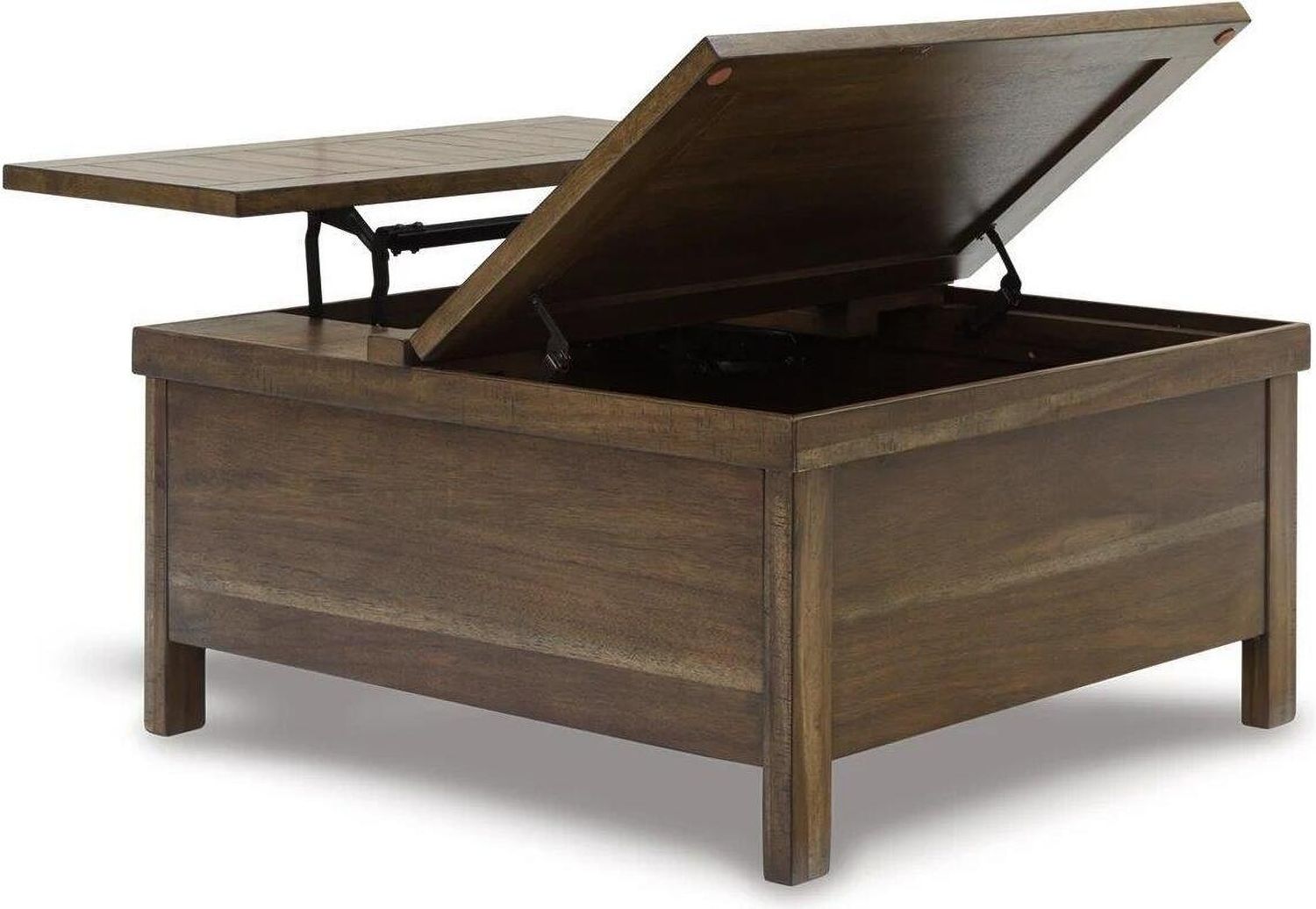 Moriville Grayish Brown Lift-Top Coffee Table T7319