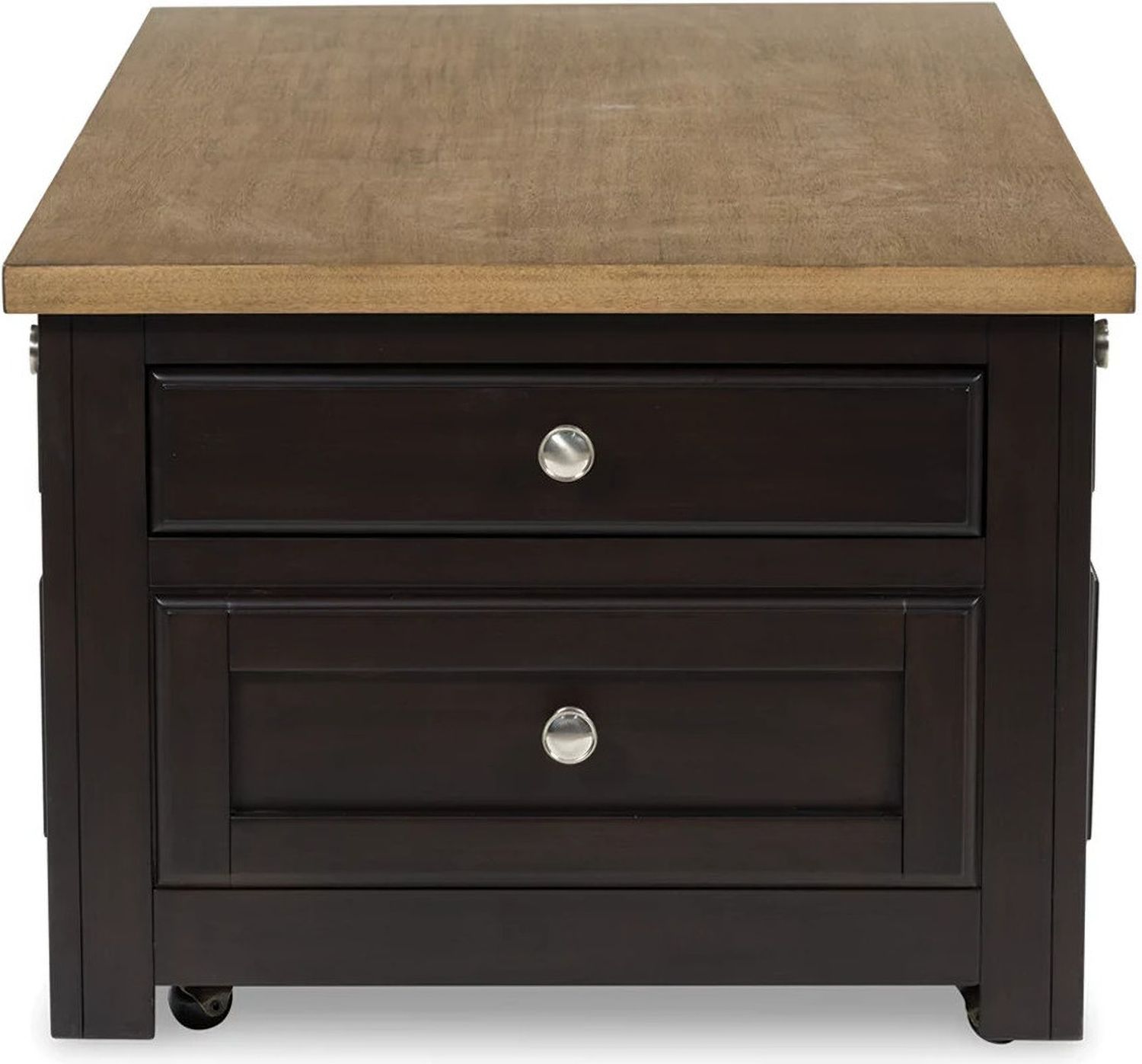 Drazmine Lift-Top Coffee Table In Brown T73420
