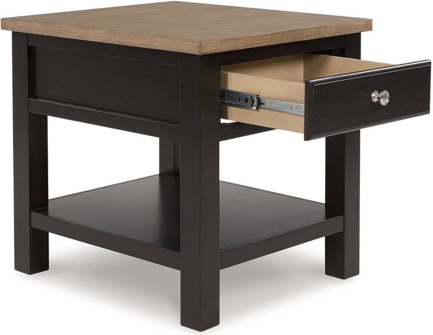 Drazmine End Table In Brown T7343
