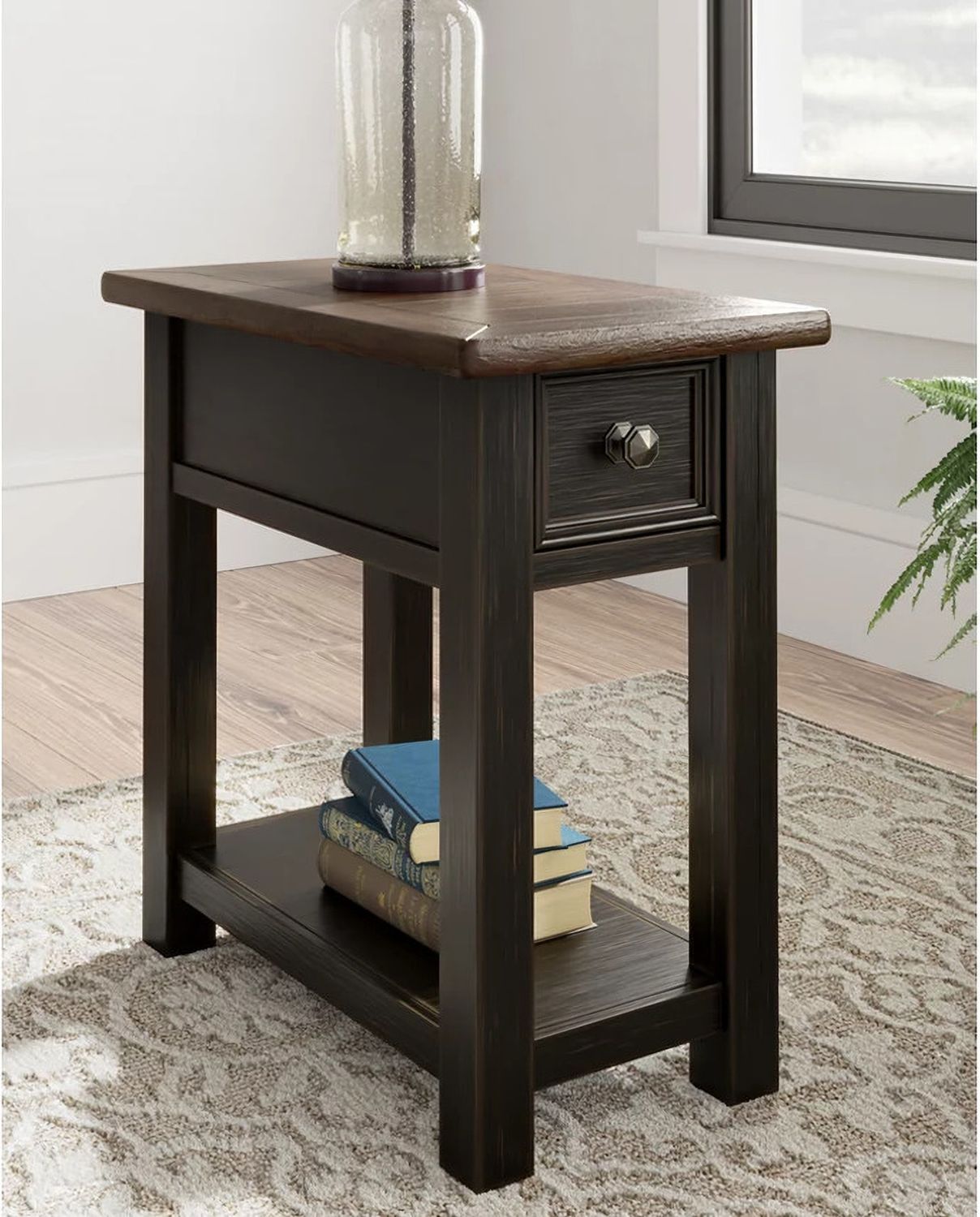 Tyler Creek Two-Tone Chair Side End Table T736107