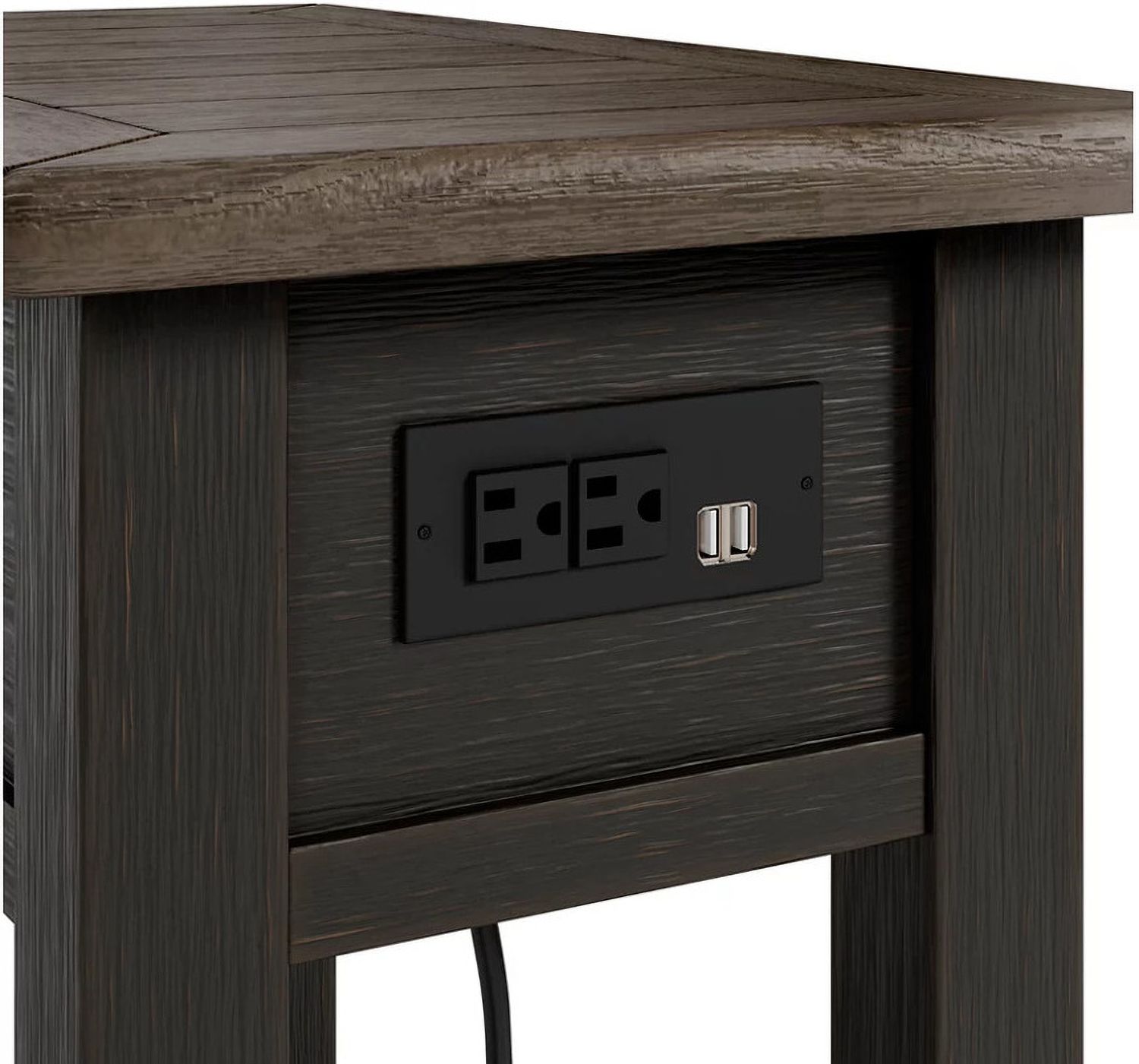 Tyler Creek Two-Tone Chair Side End Table T736107