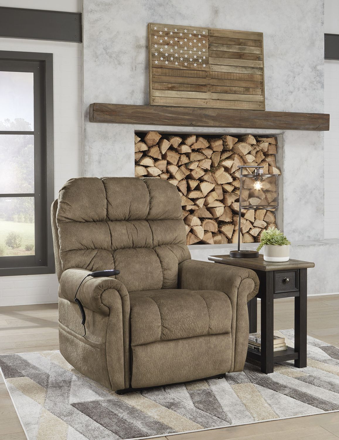 Tyler Creek Two-Tone Chair Side End Table T736107