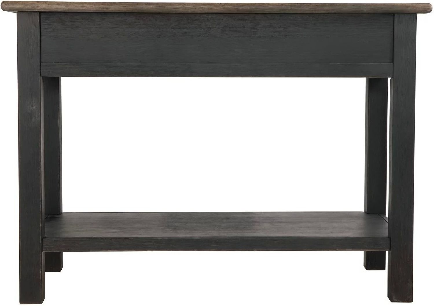 Tyler Creek Brown and Black Sofa Table T7364
