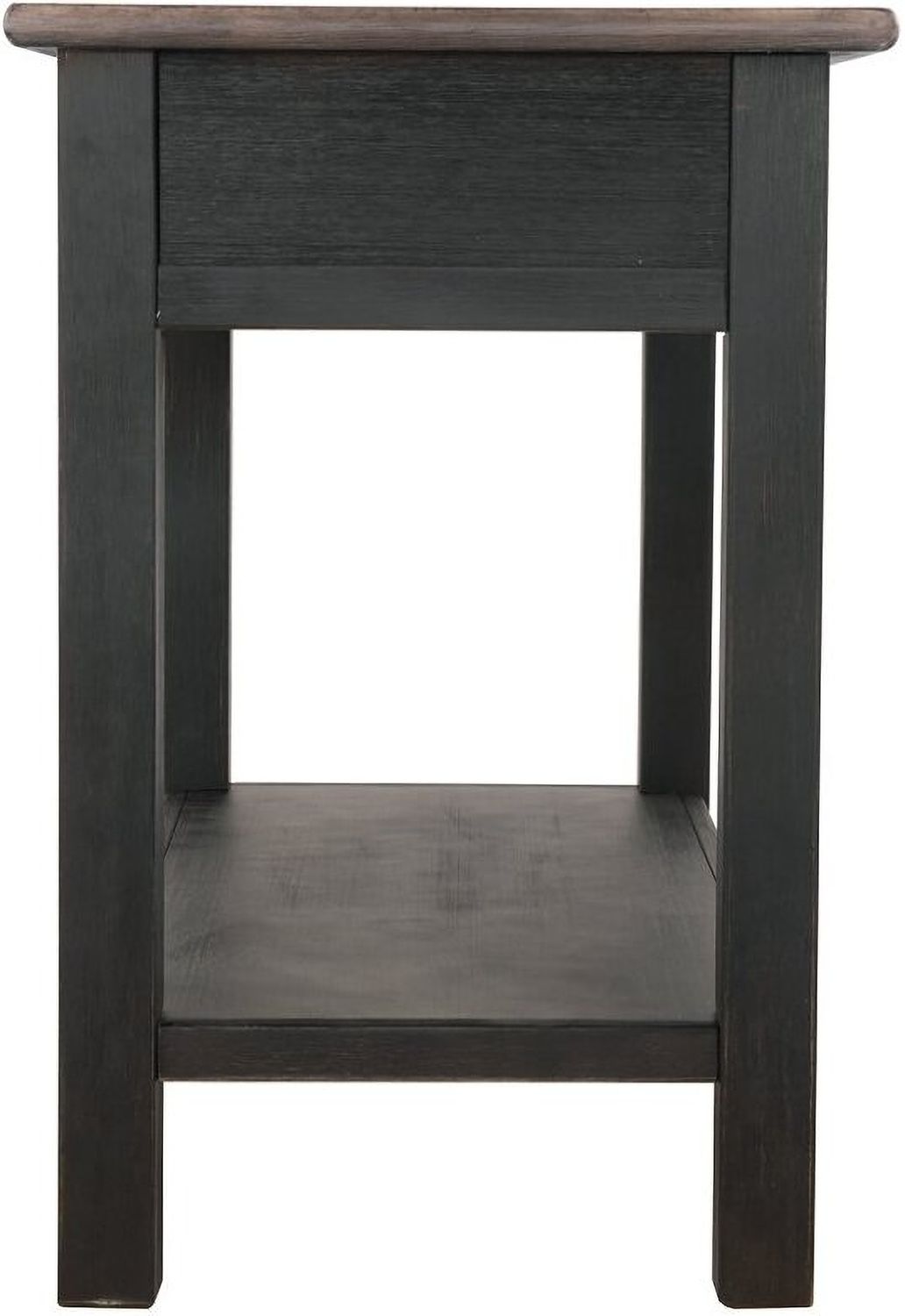 Tyler Creek Brown and Black Sofa Table T7364