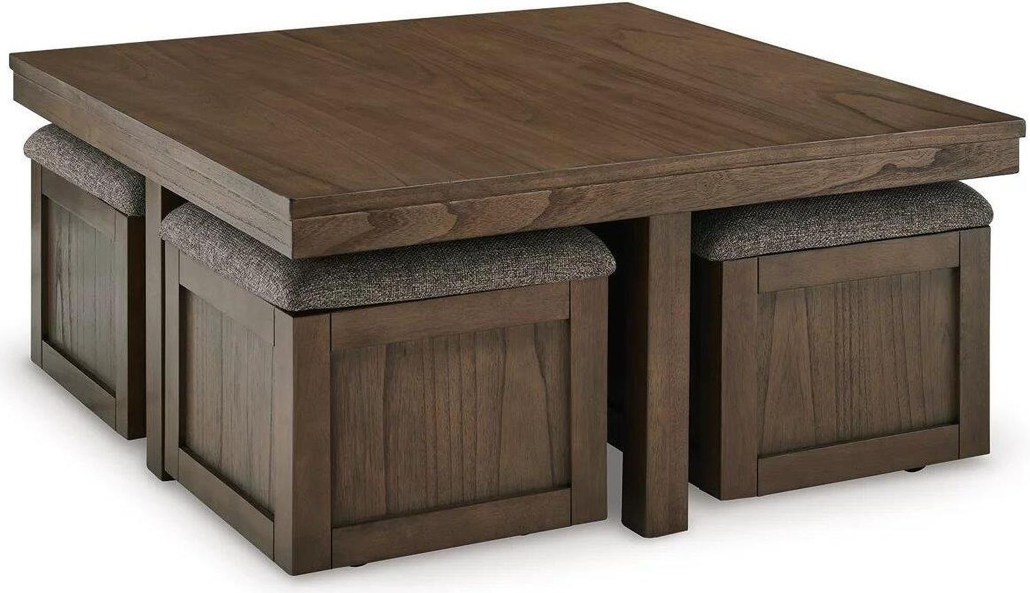 Boardernest Ocassional Table Set In Brown T738T1