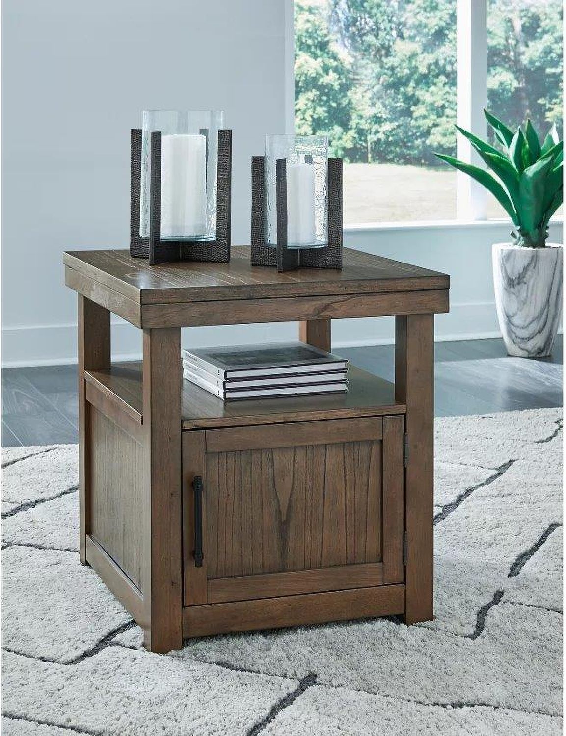 Boardernest Ocassional Table Set In Brown T738T1
