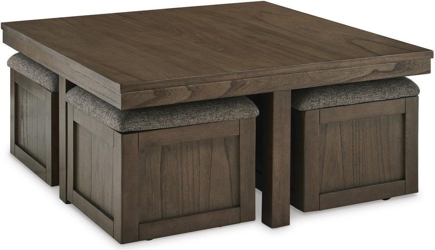 Boardernest Ocassional Table Set In Brown T738T1