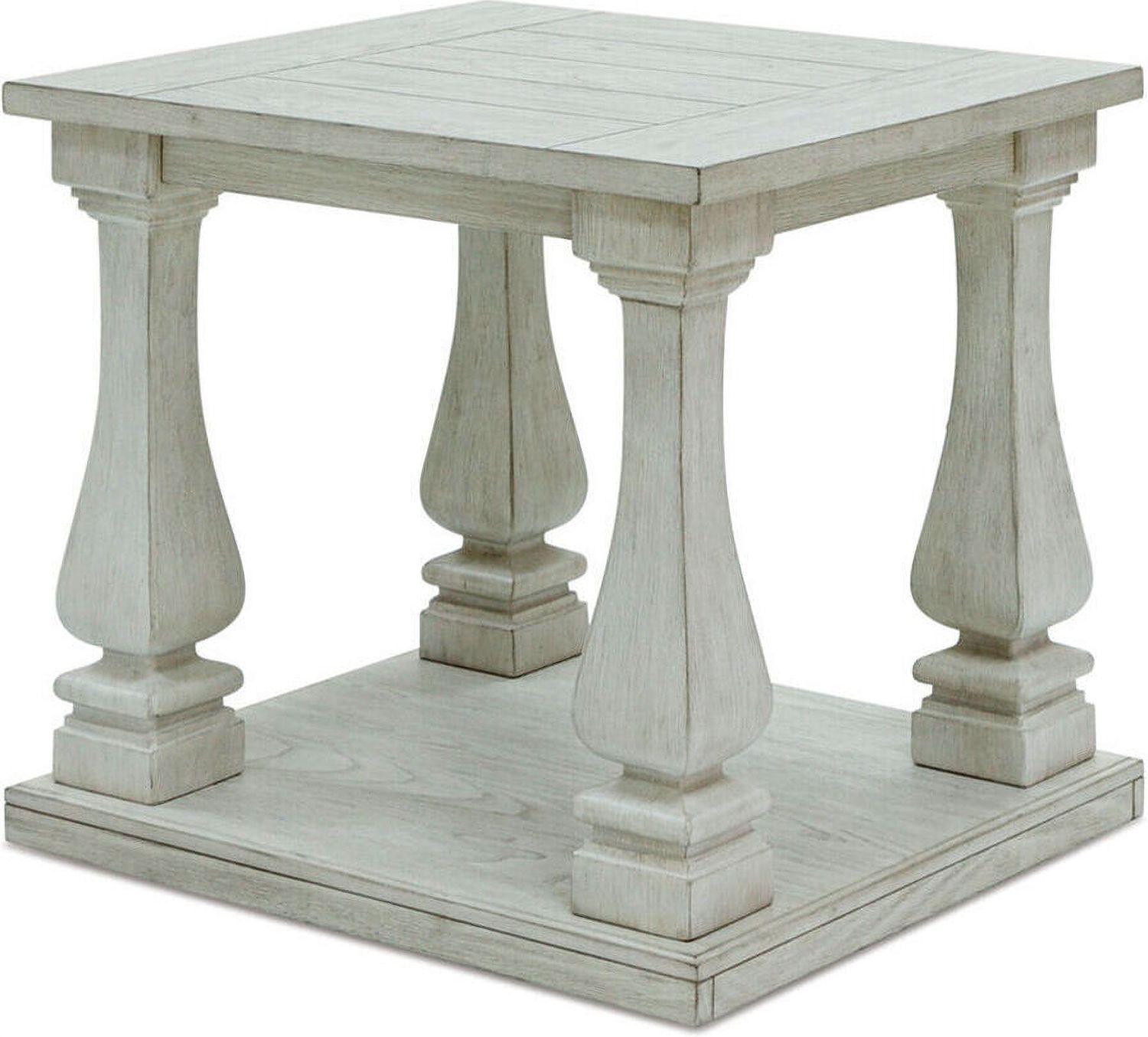 Arlendyne Antique White Rectangular End Table T7473
