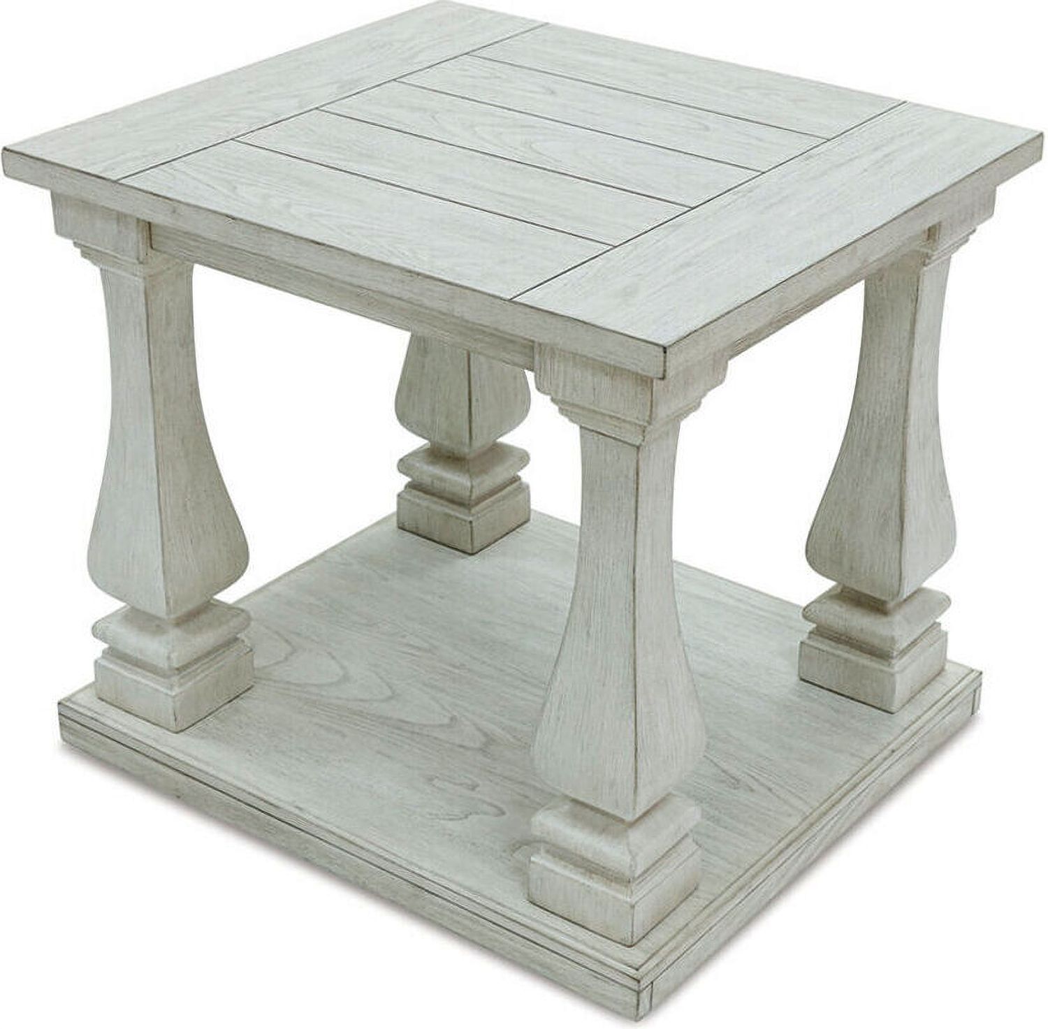 Arlendyne Antique White Rectangular End Table T7473