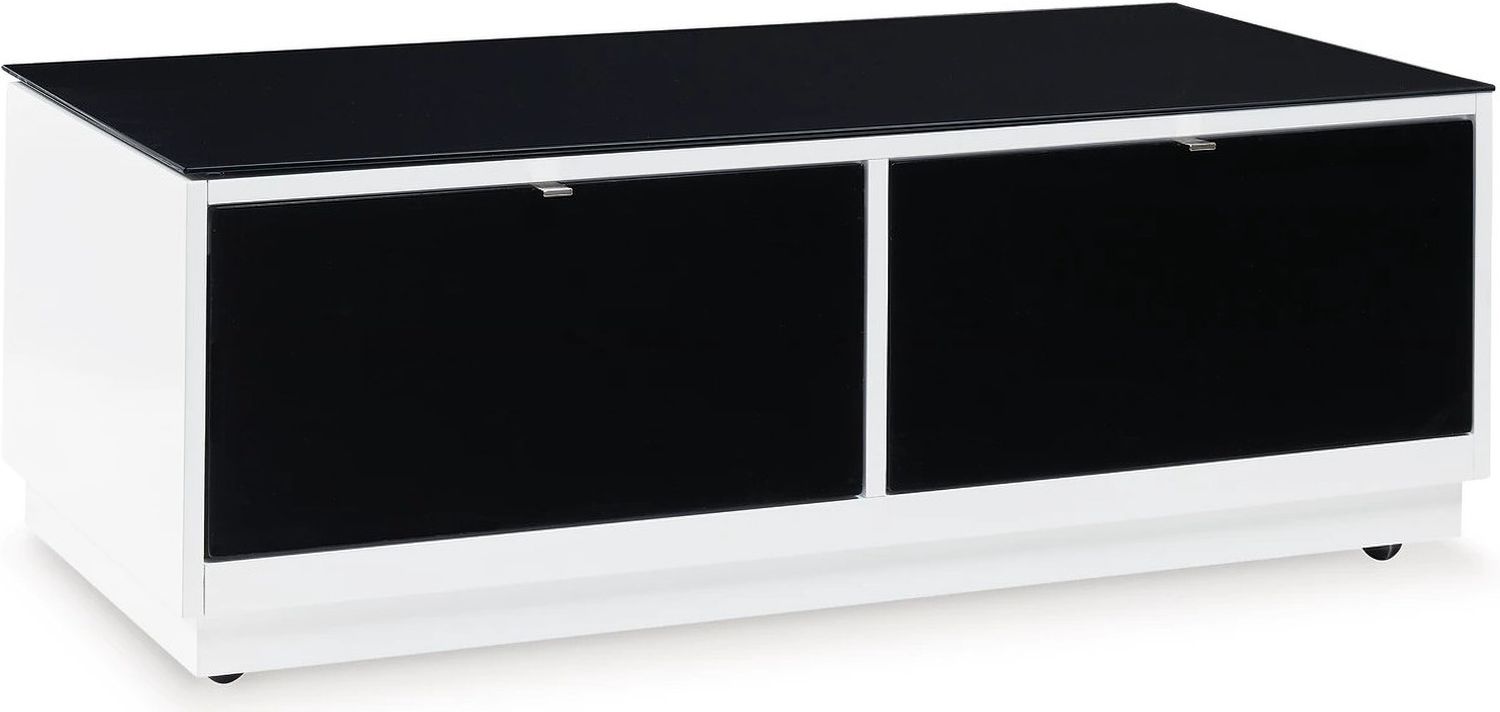 Gardoni Coffee Table In White And Black T7561