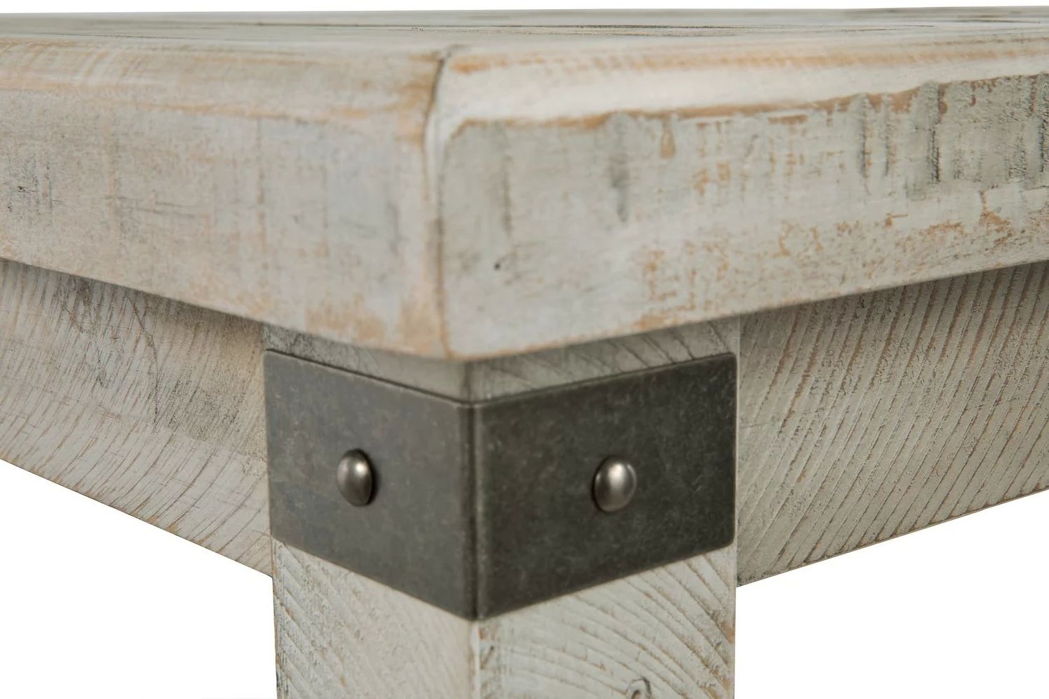 Carynhurst White Rectangular End Table T7573