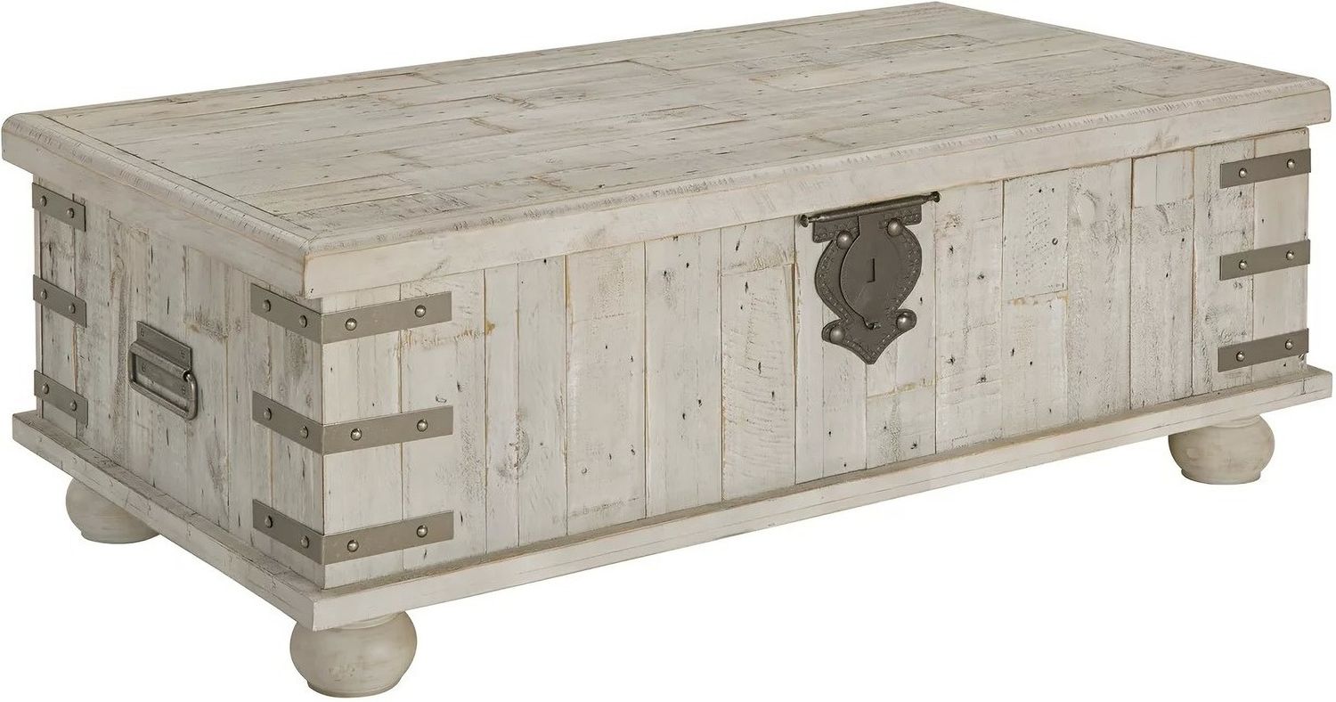 Carynhurst White Lift Top Cocktail Table T7579