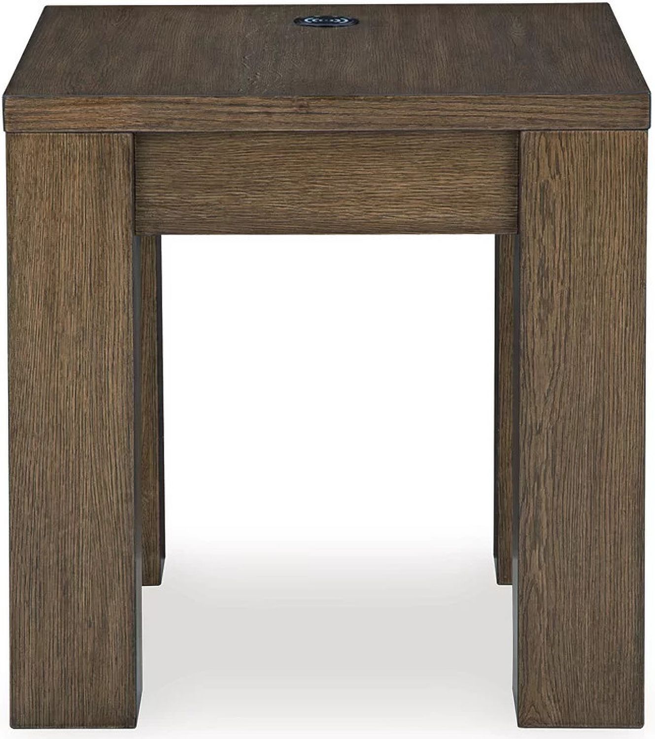 Rosswain End Table In Warm Brown T7632