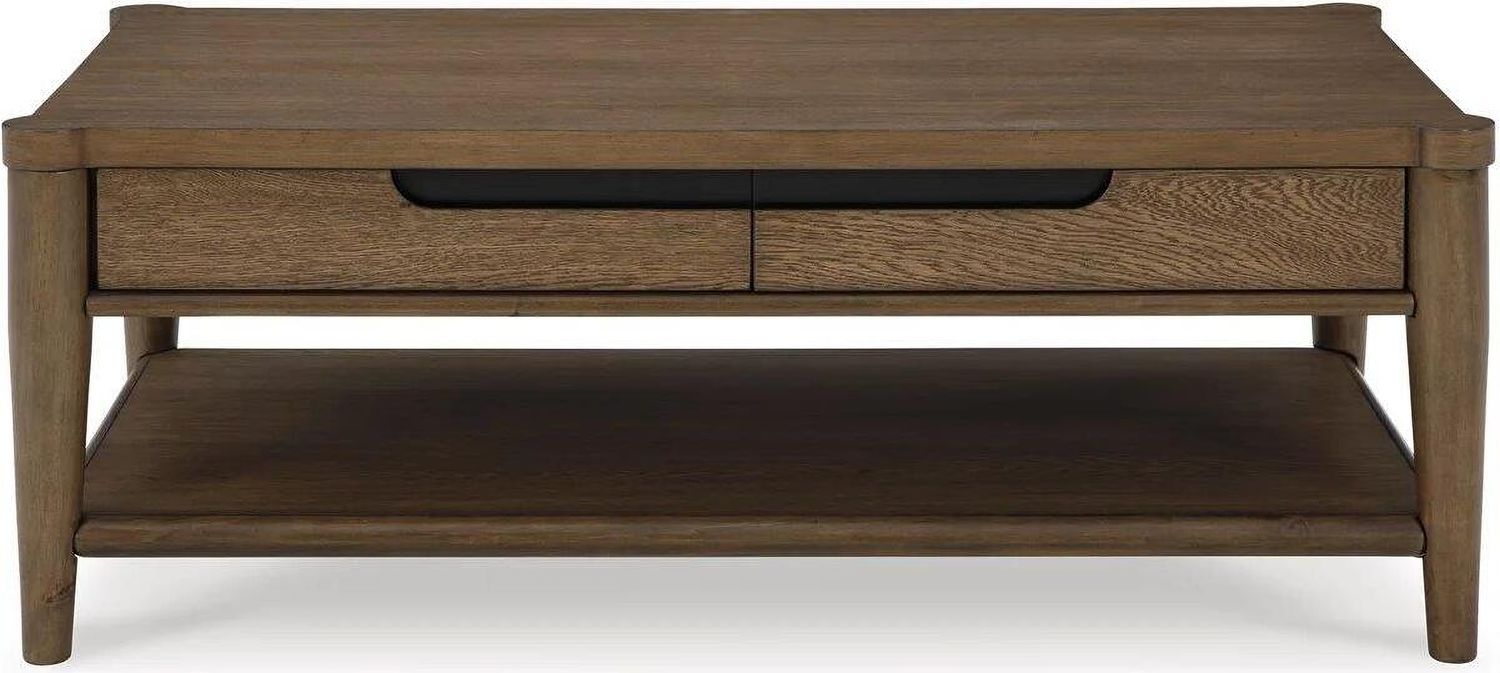 Roanhowe Coffee Table In Brown T7691