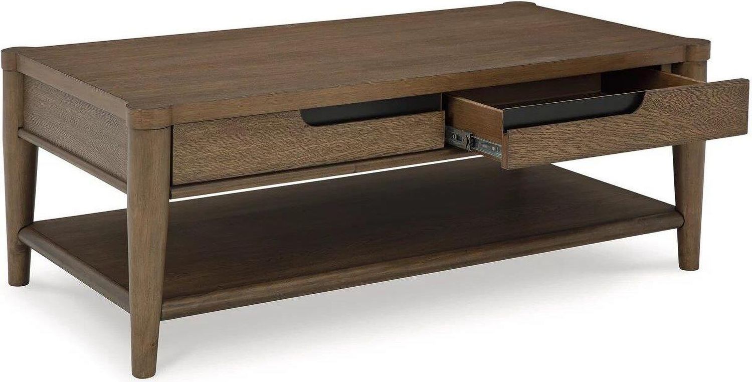 Roanhowe Coffee Table In Brown T7691