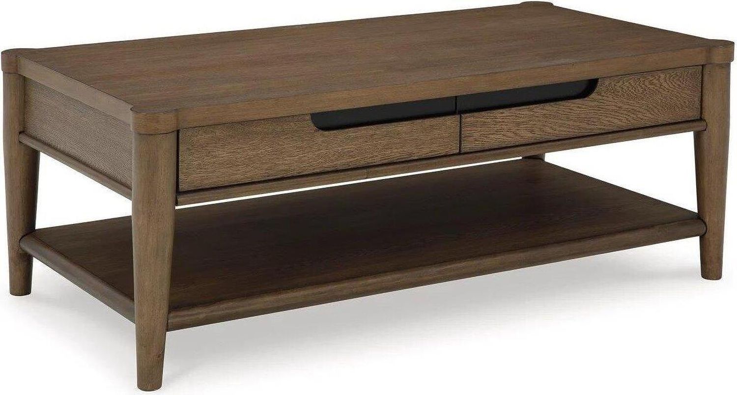 Roanhowe Ocassional Table Set In Brown T769T1