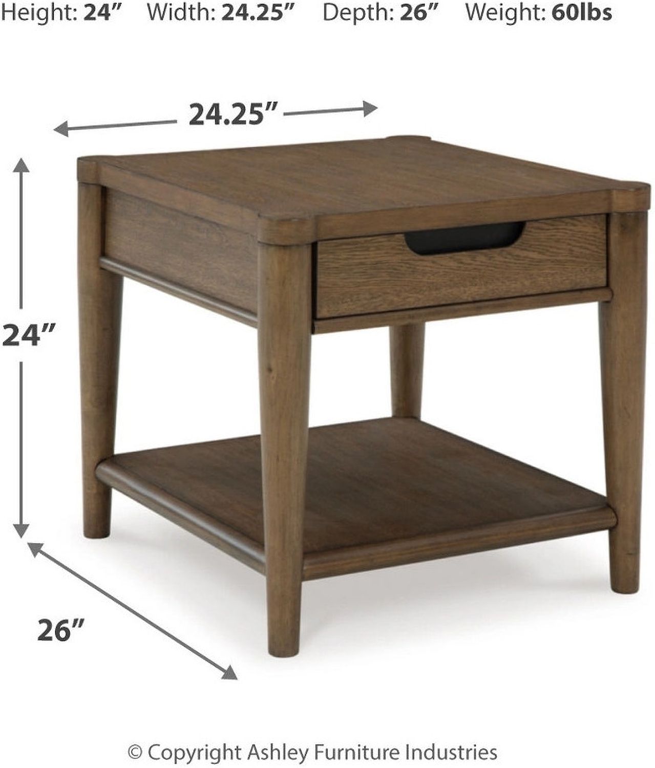 Roanhowe Ocassional Table Set In Brown T769T1