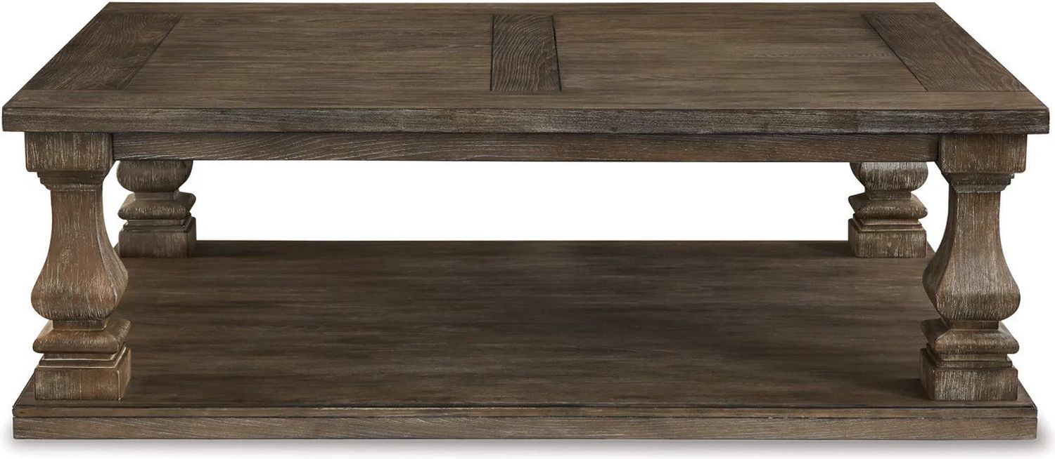 Johnelle Gray Rectangular Cocktail Table T7761