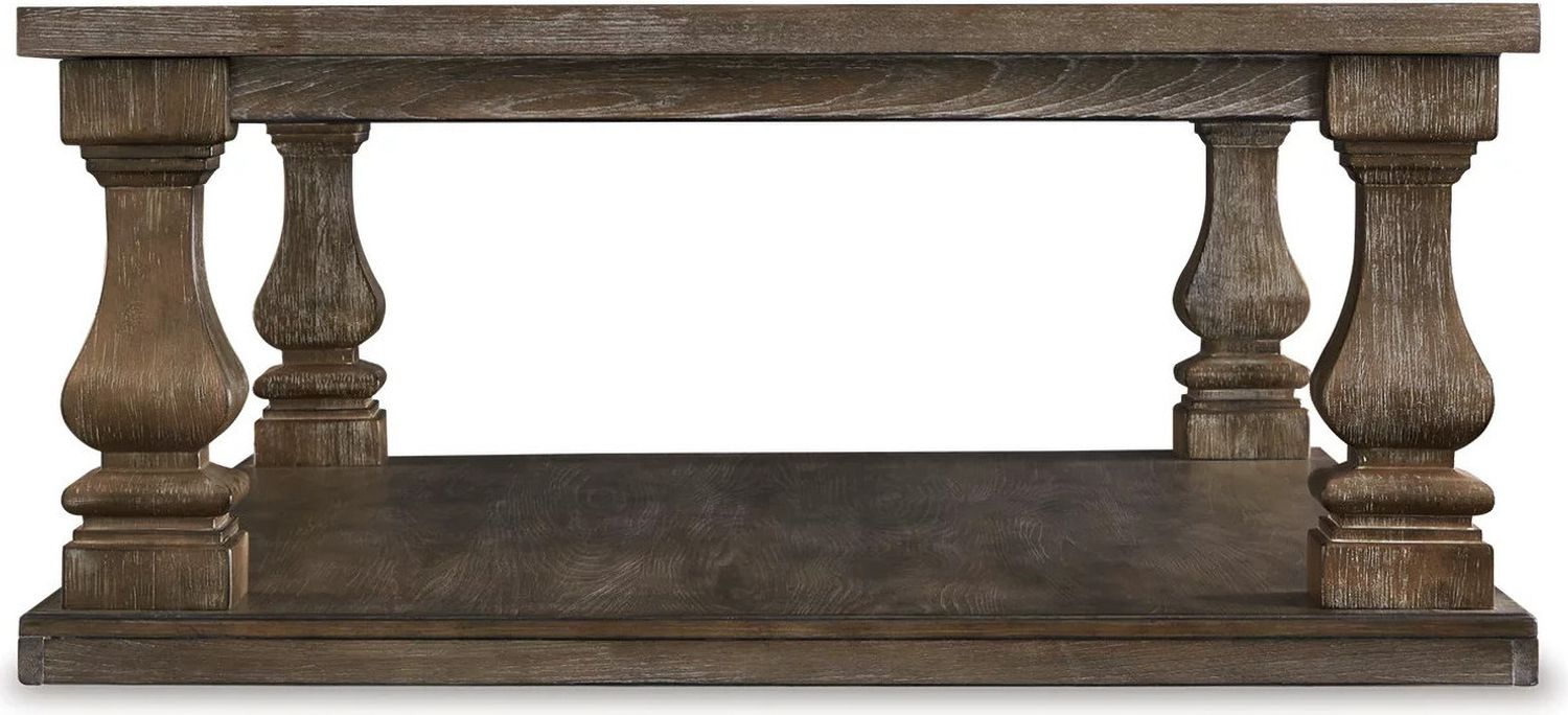Johnelle Gray Rectangular Cocktail Table T7761
