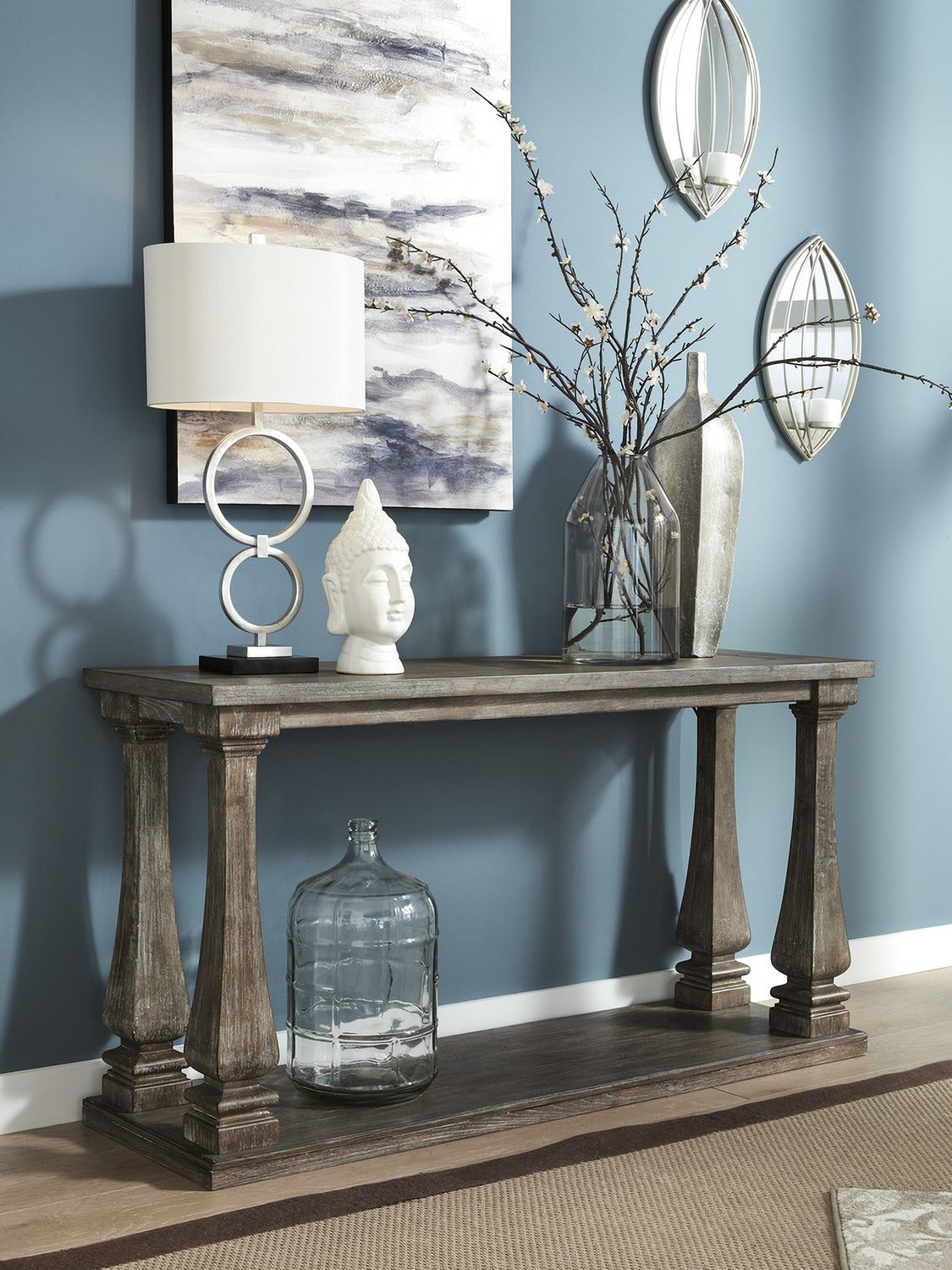 Johnelle Gray Sofa Table T7764