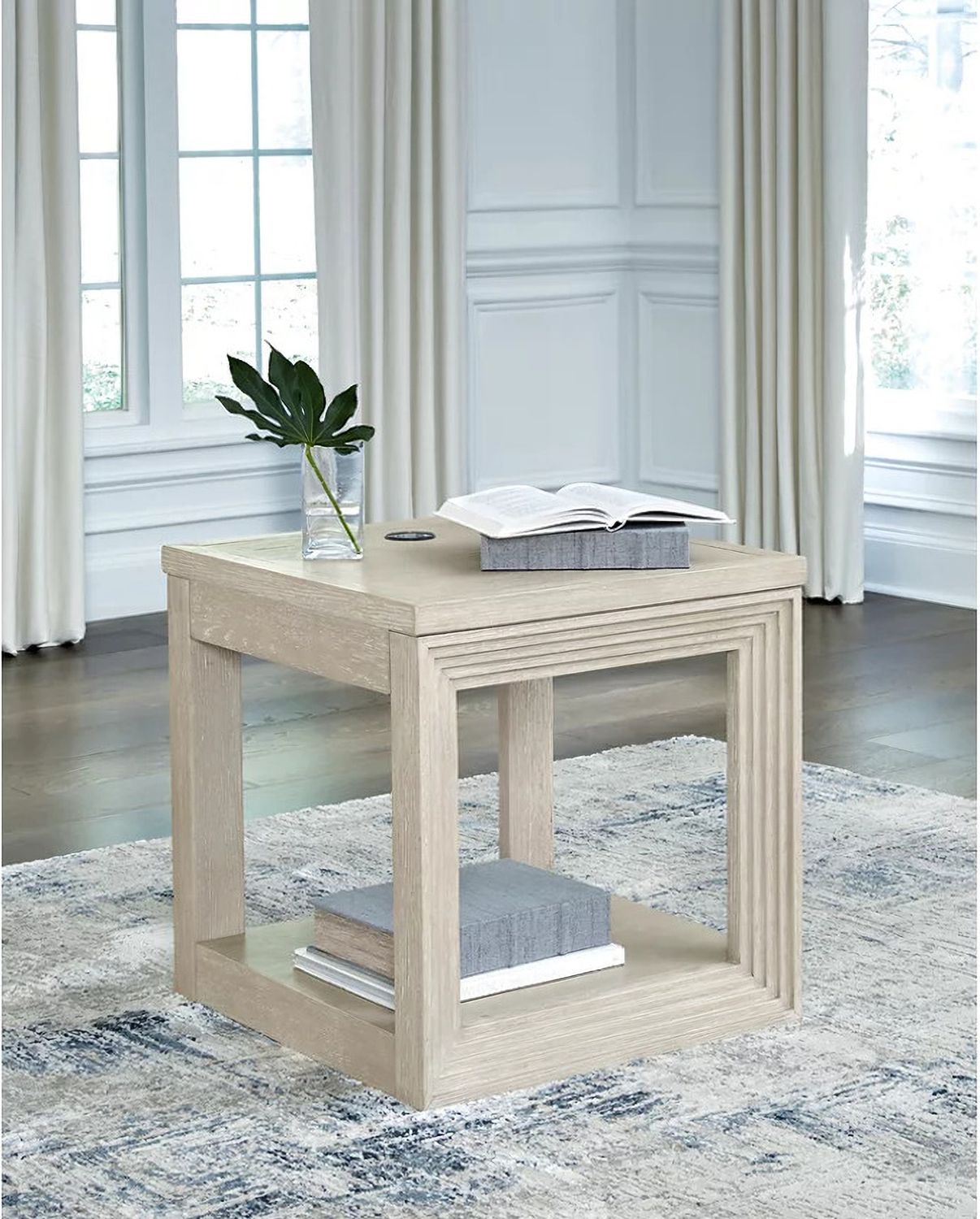 Marxhart End Table In Bisque T7912